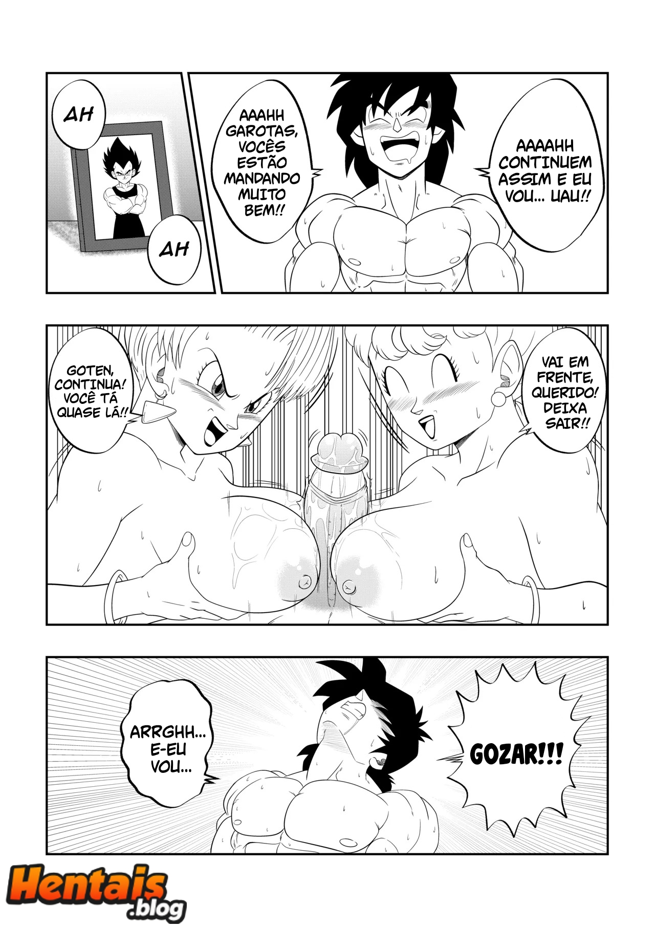 Dragon Ball Hentai: Fogo Oeste Capital Cap.02 - Página 11