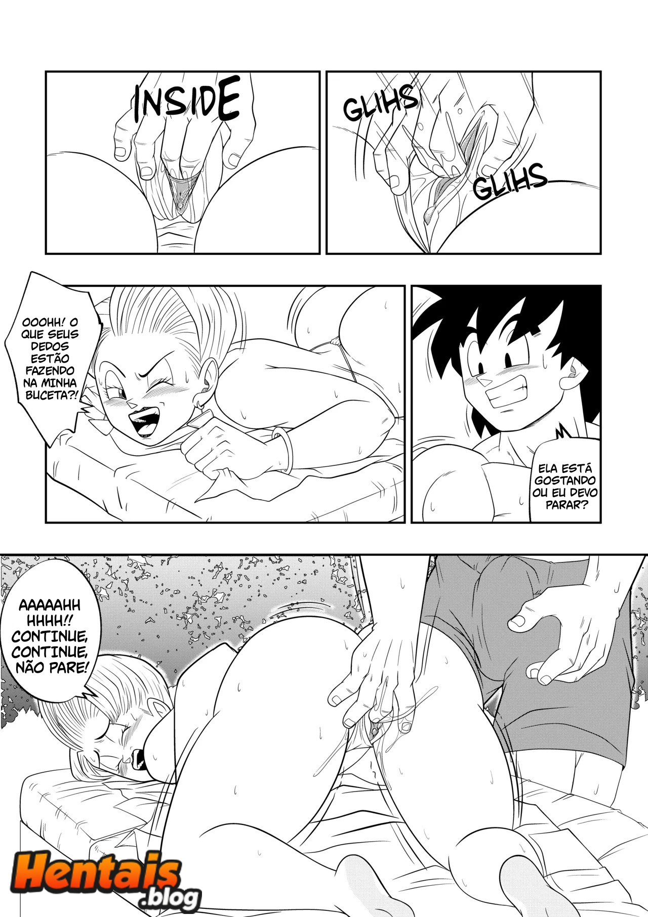 Dragon Ball Hentai: Fogo Oeste Capital Cap.01 - Página 11
