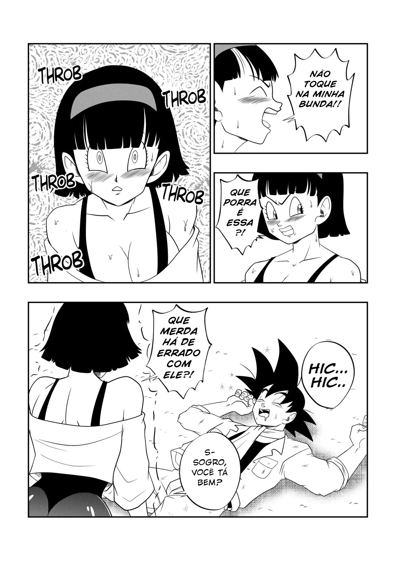 Dragon Ball: UM SOGRO BÊBADO - Página 11