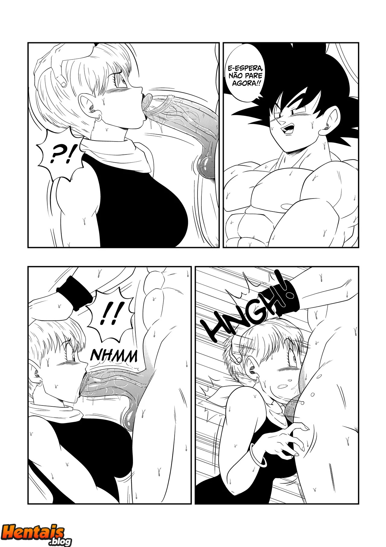 Dragon Ball HQ Porno: Entre As Sombras do Palácio - Página 11
