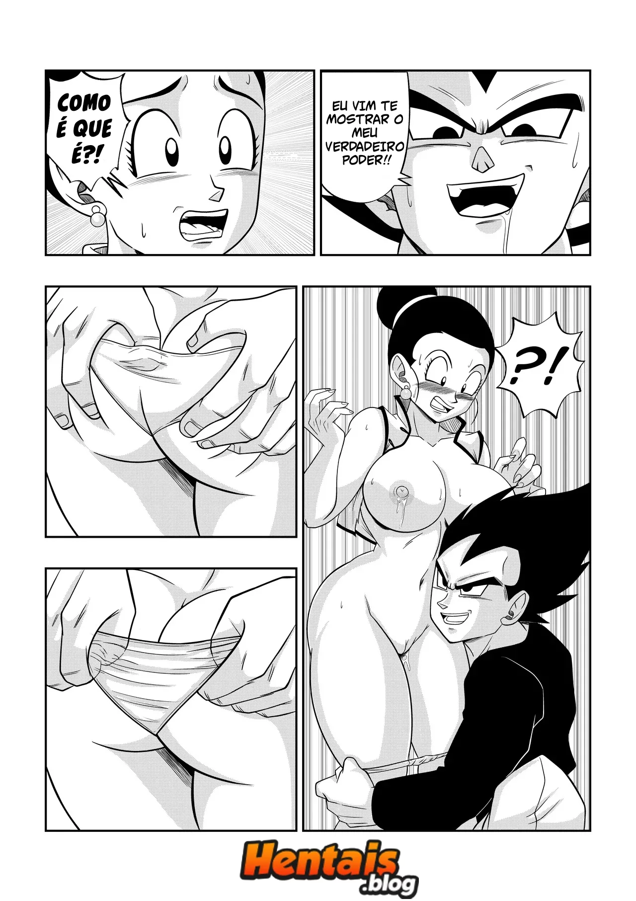 Dragon Ball: Festa do Pijama Pan x Bulma - Página 11