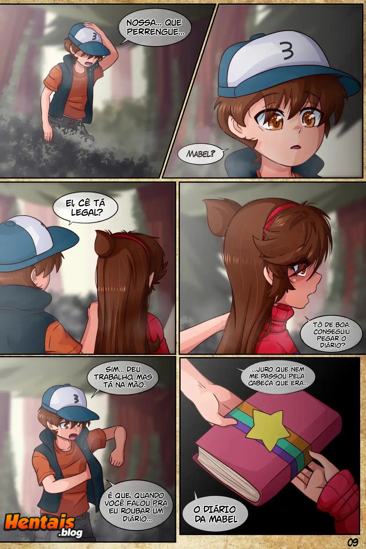 Gravity Falls Hentai: Gravity Fake Cap.03 - Página 11