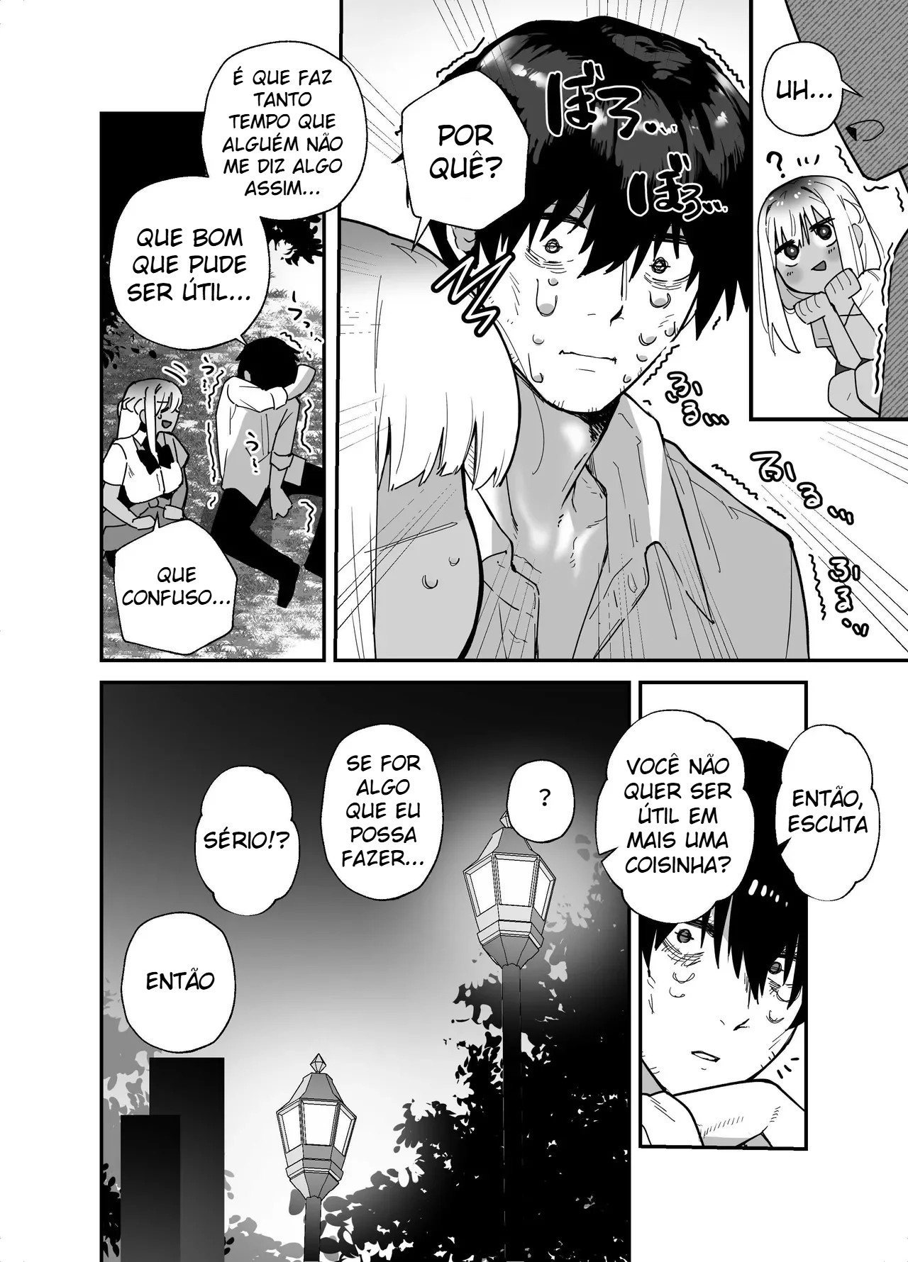 Retribuição da Gyaru: O Trabalhador Que Salvou Uma Gyaru Peituda de Um Rebelde E Acabou Tendo Um Romance Puro Com Ela - Página 11