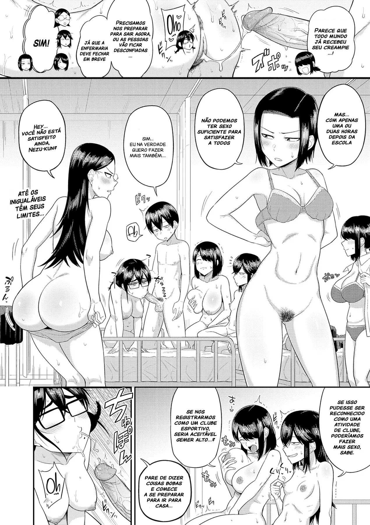 Vida de Harem Em Uma Ilha Cheia De Mulheres - Página 111
