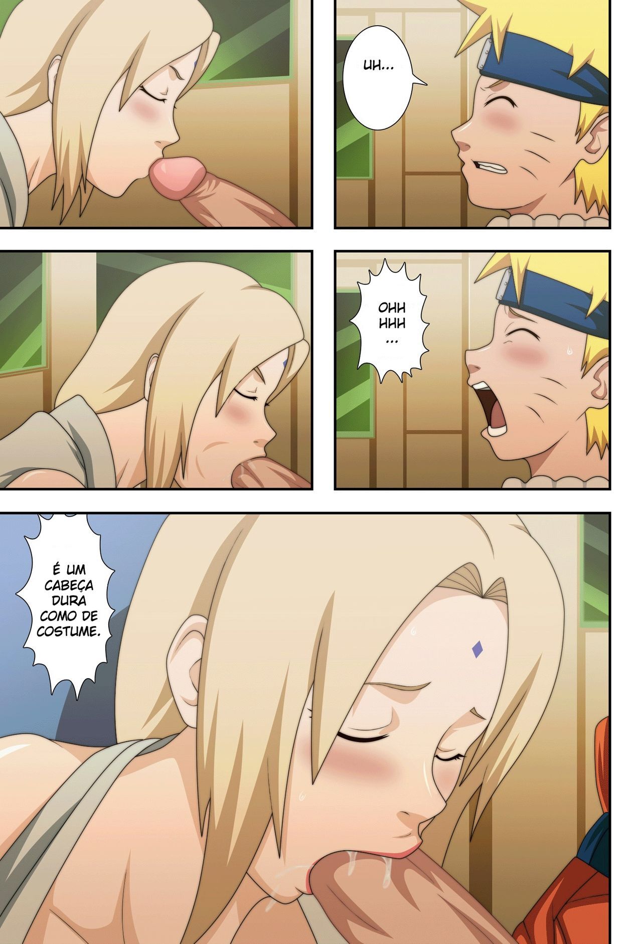 Naruto Porno: Tsunade Ninja de Peitos Grande - Página 12