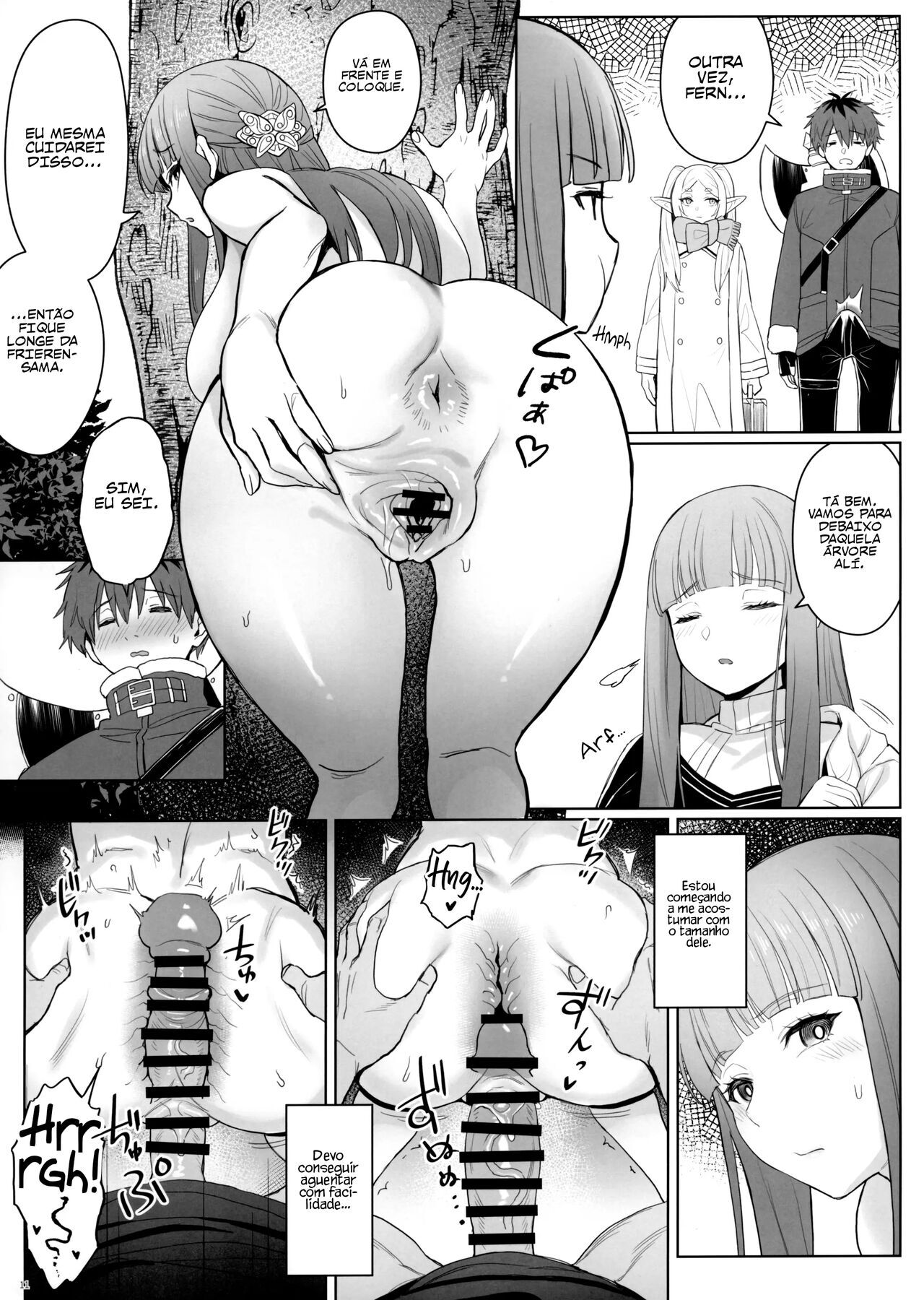 Sousou No Frieren Porno: Magia Para Aumentar o Pênis - Página 12