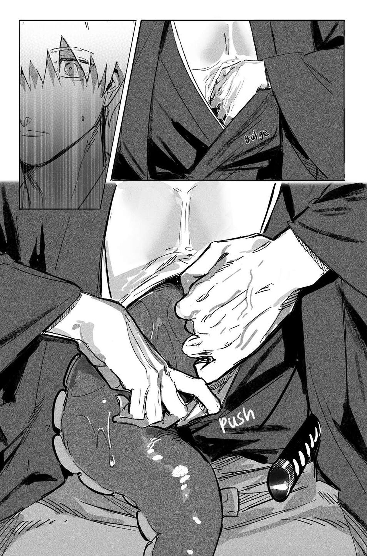 Chainsaw Man Hentai Gay: Hirofumi x Denji - Página 12
