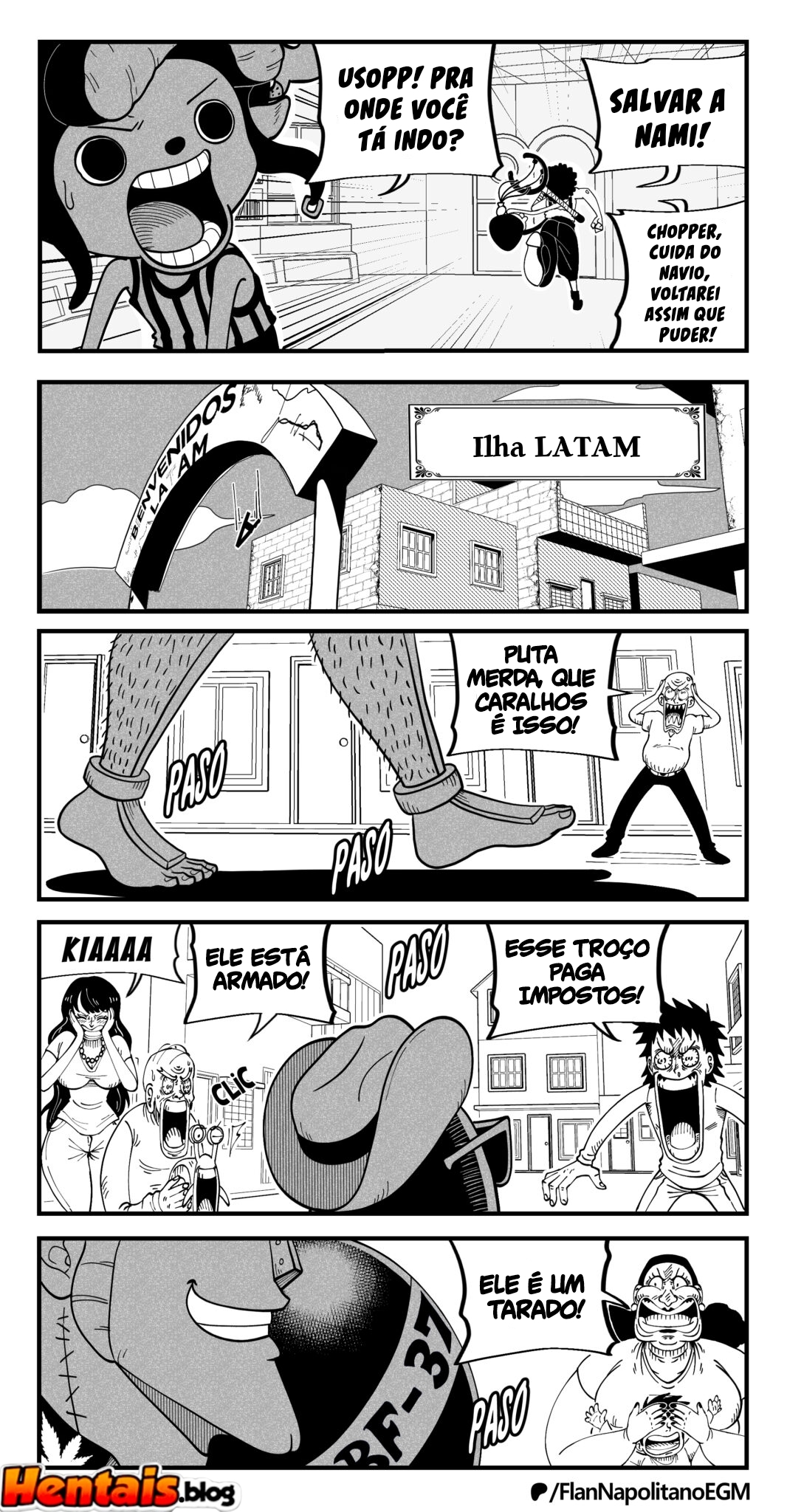 One Piece HQ Hentai: Flan Napolitan Cap.12 - Página 12