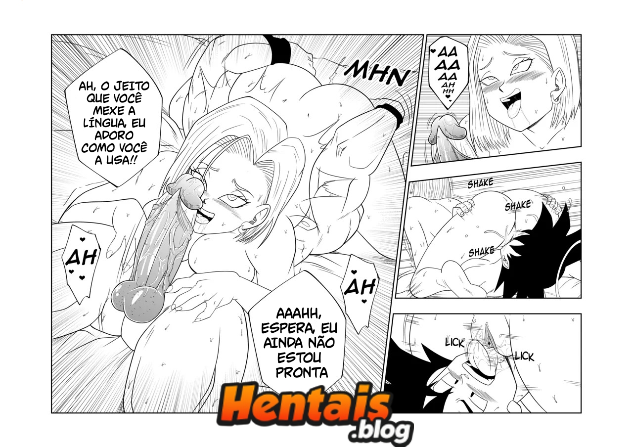 Dragon Ball HQ Porno: Entre As Sombras do Palácio Cap.02 - Página 12