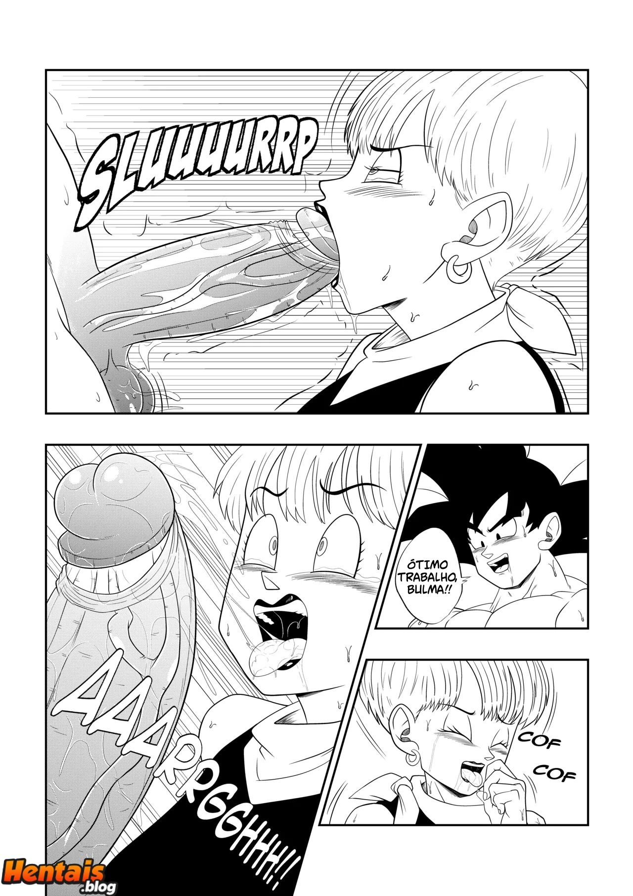 Dragon Ball HQ Porno: Entre As Sombras do Palácio - Página 12