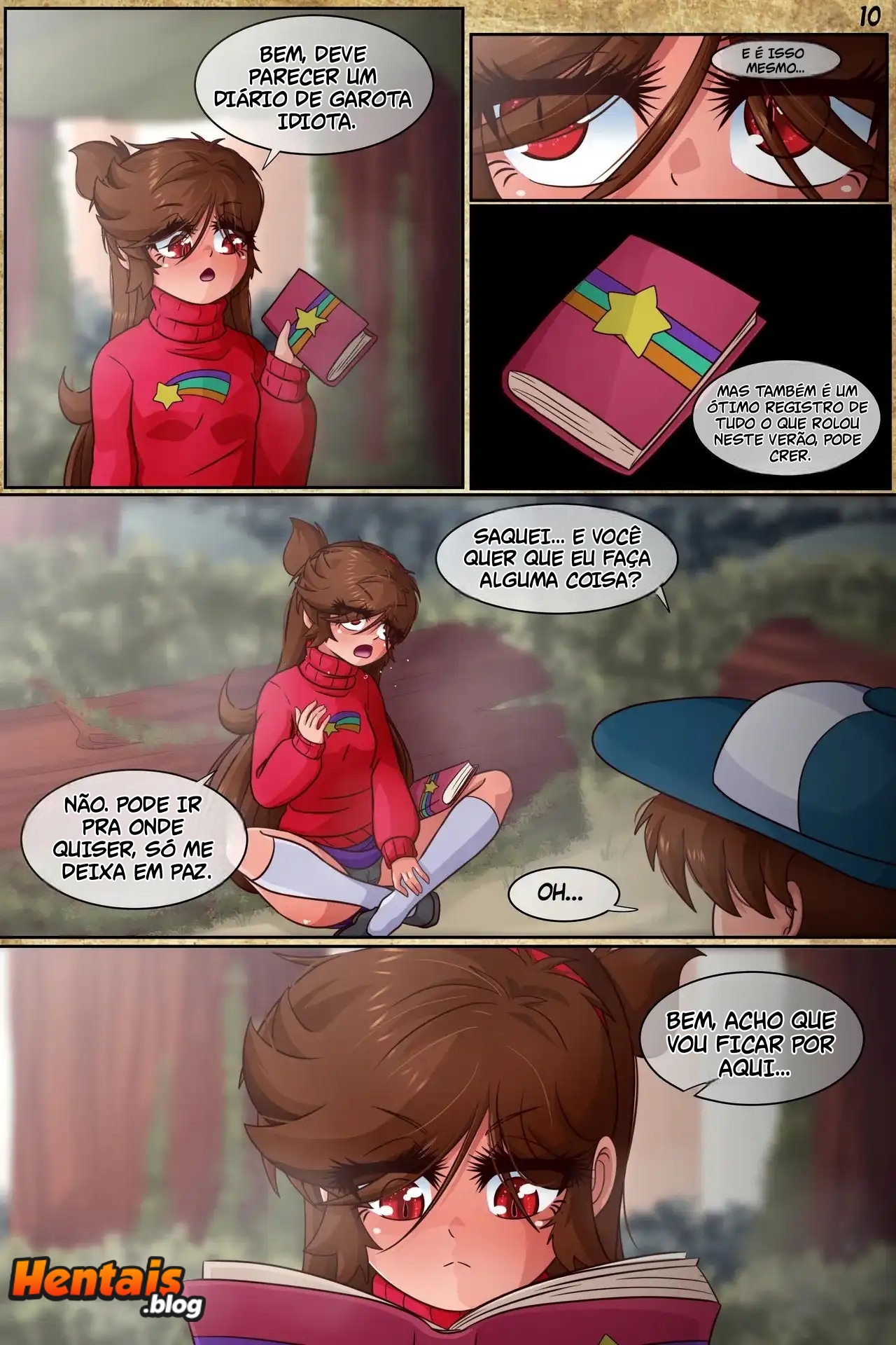 Gravity Falls Hentai: Gravity Fake Cap.03 - Página 12