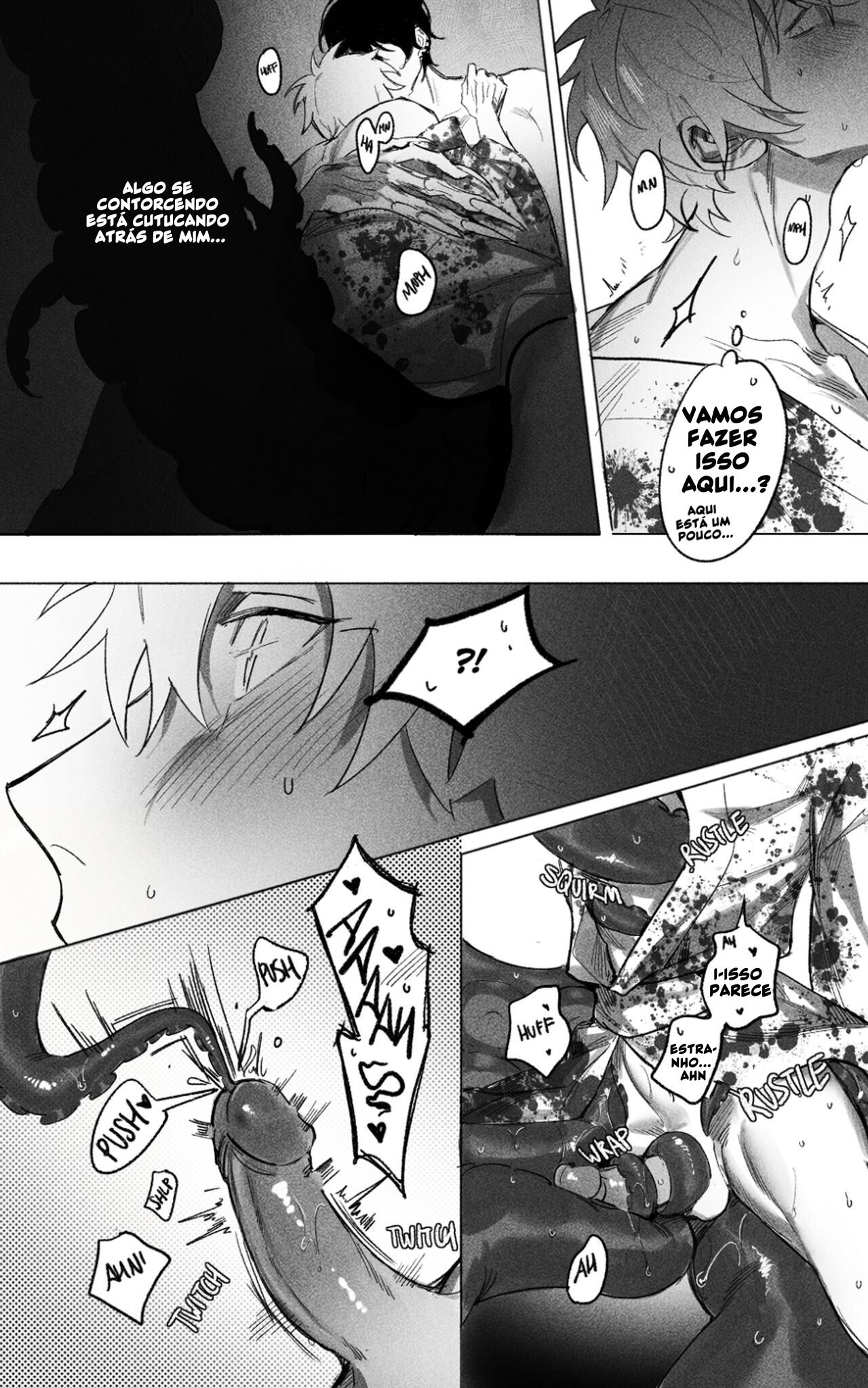 Chainsaw Man Hentai Gay: Hirofumi x Denji - Página 124
