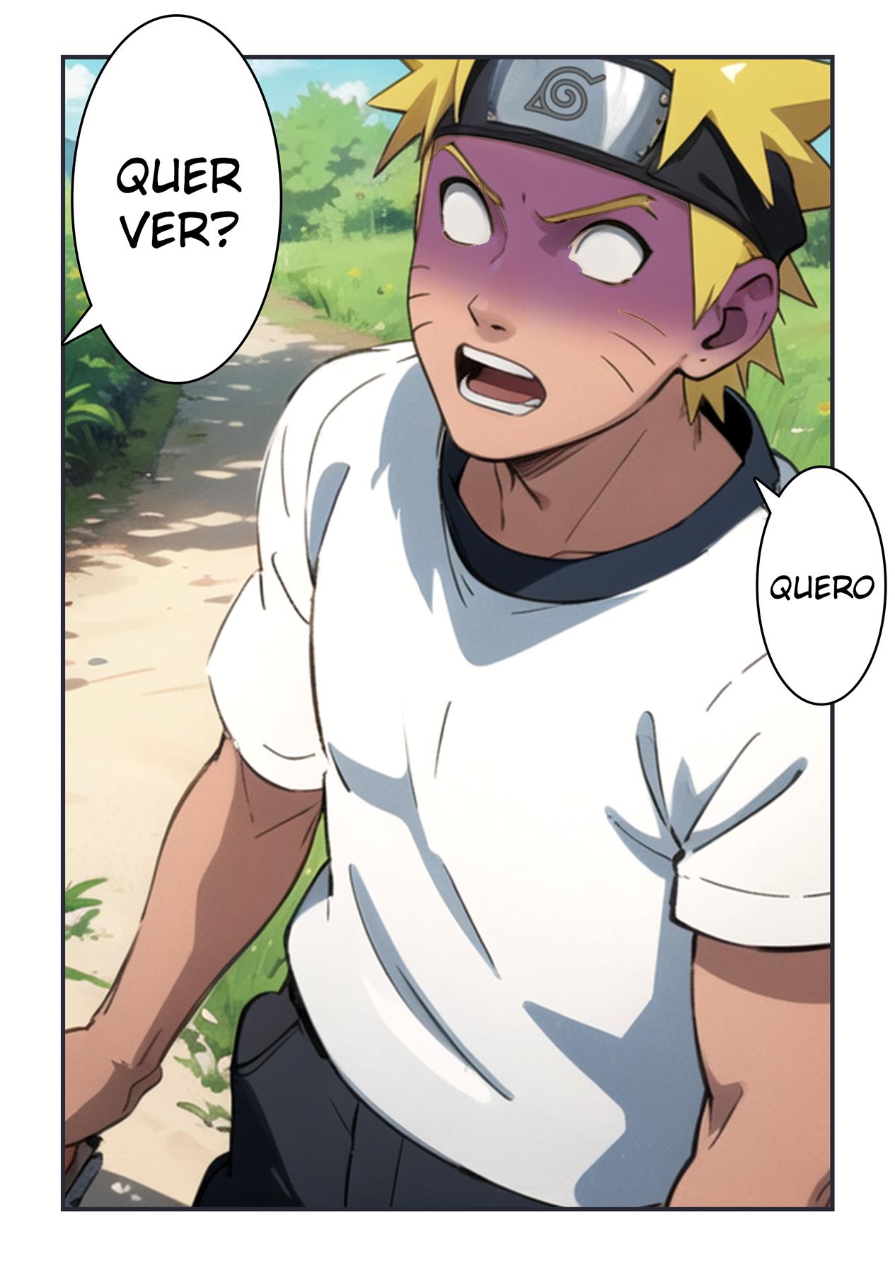 Fodendo a Hinata na Casa Abandonada - Página 13
