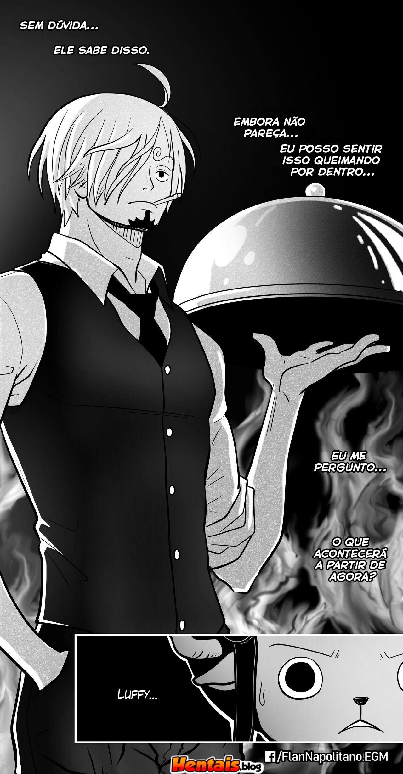 One Piece HQ Hentai: Flan Napolitan Cap.04 - Página 13