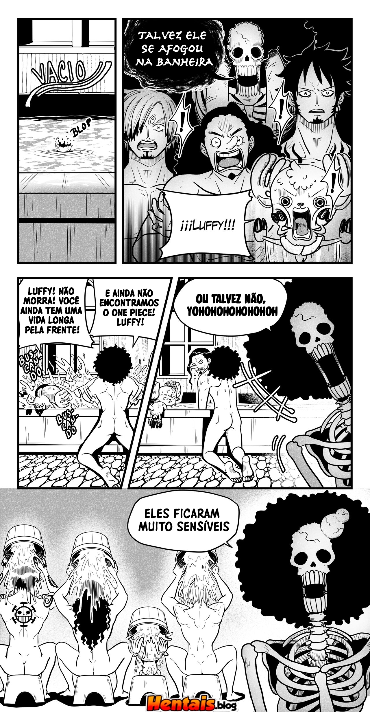 One Piece HQ Hentai: Flan Napolitan Cap.07 - Página 13