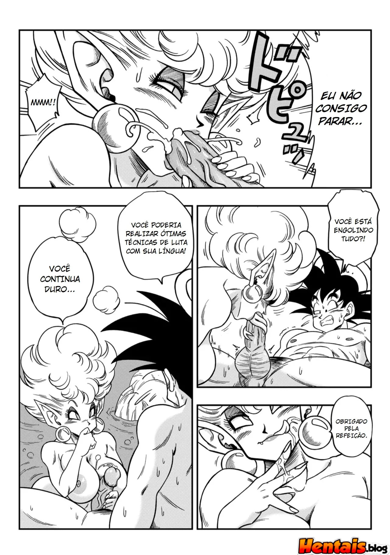 Dragon Ball z: A Hospitalidade da Princesa Serpente - Página 13