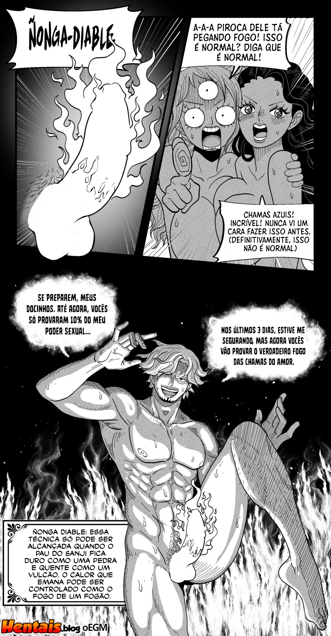One Piece HQ Hentai: Flan Napolitan Cap.11 - Página 13