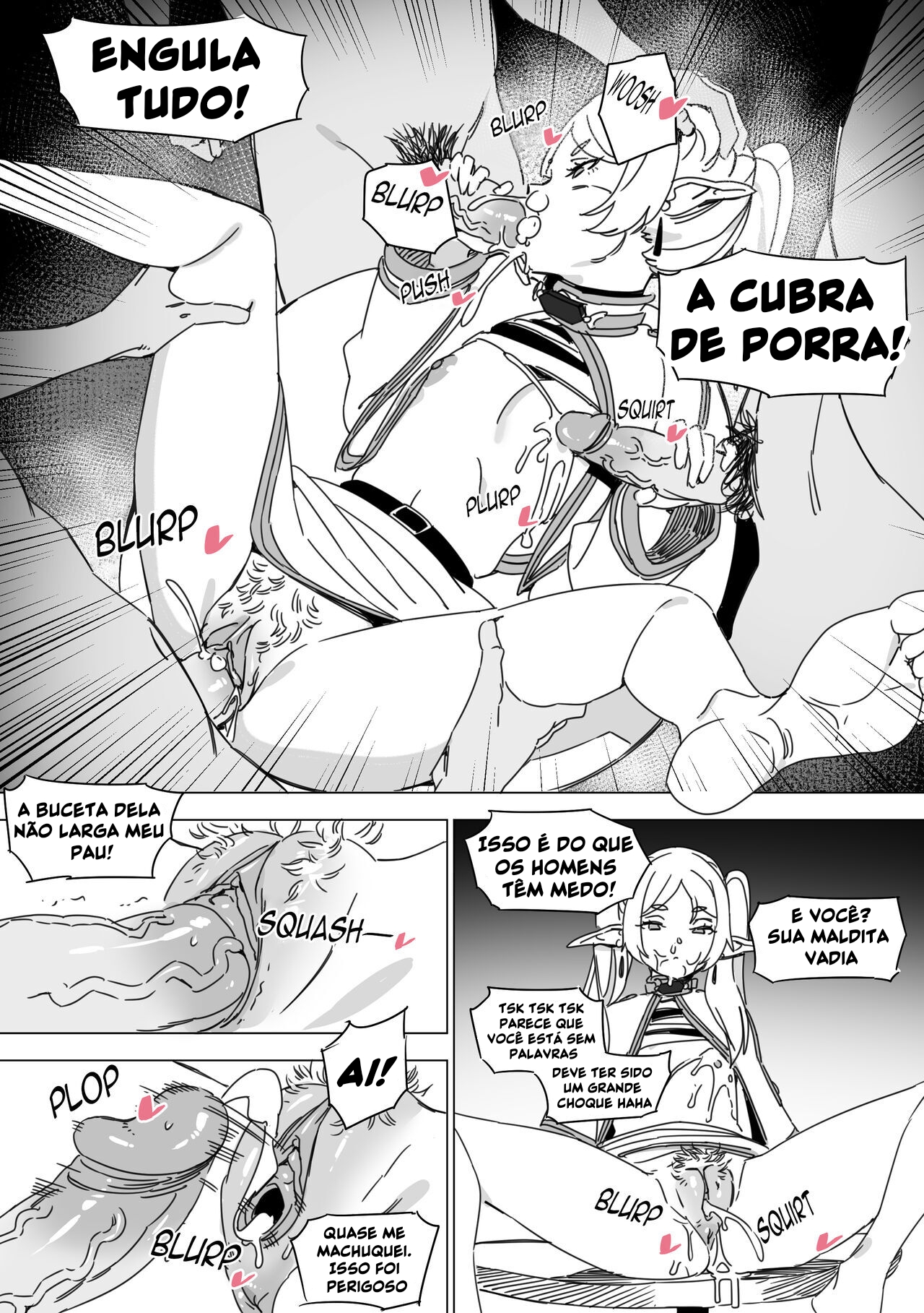 Sousou no Frieren HQ Hentai: Frieren Derrotada - Página 13