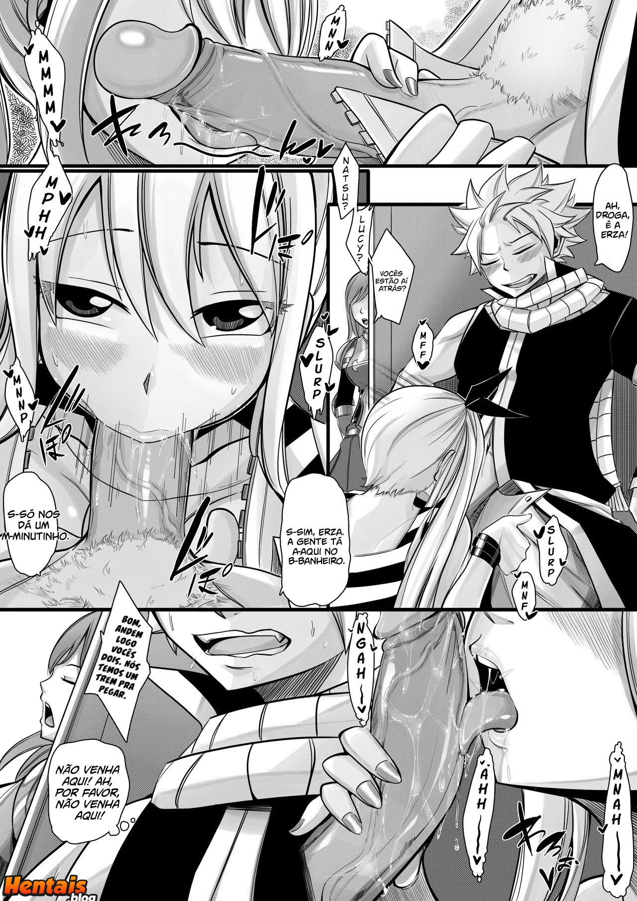 Fairy Tail Hentai: Calor de fada Cap.02 - Página 13