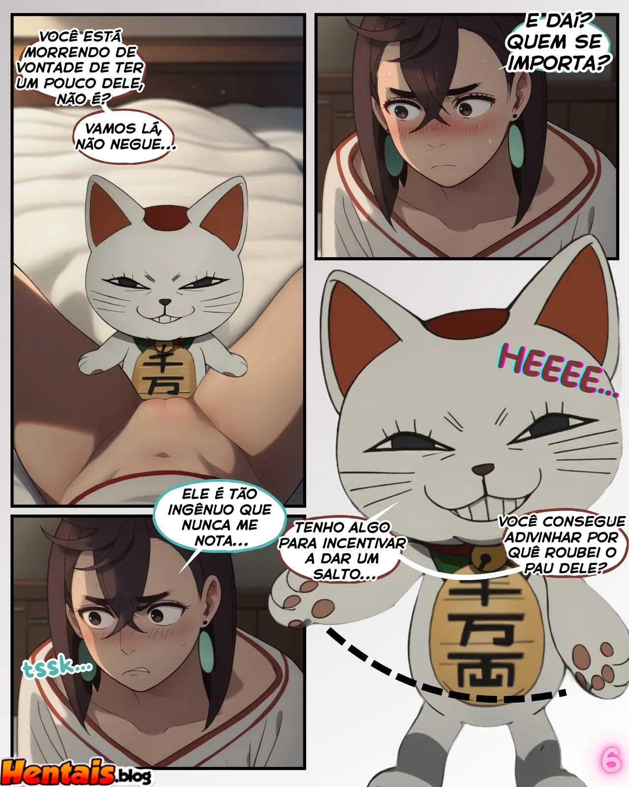 Dandadan Hentai: Pênis Recuperado - Página 13