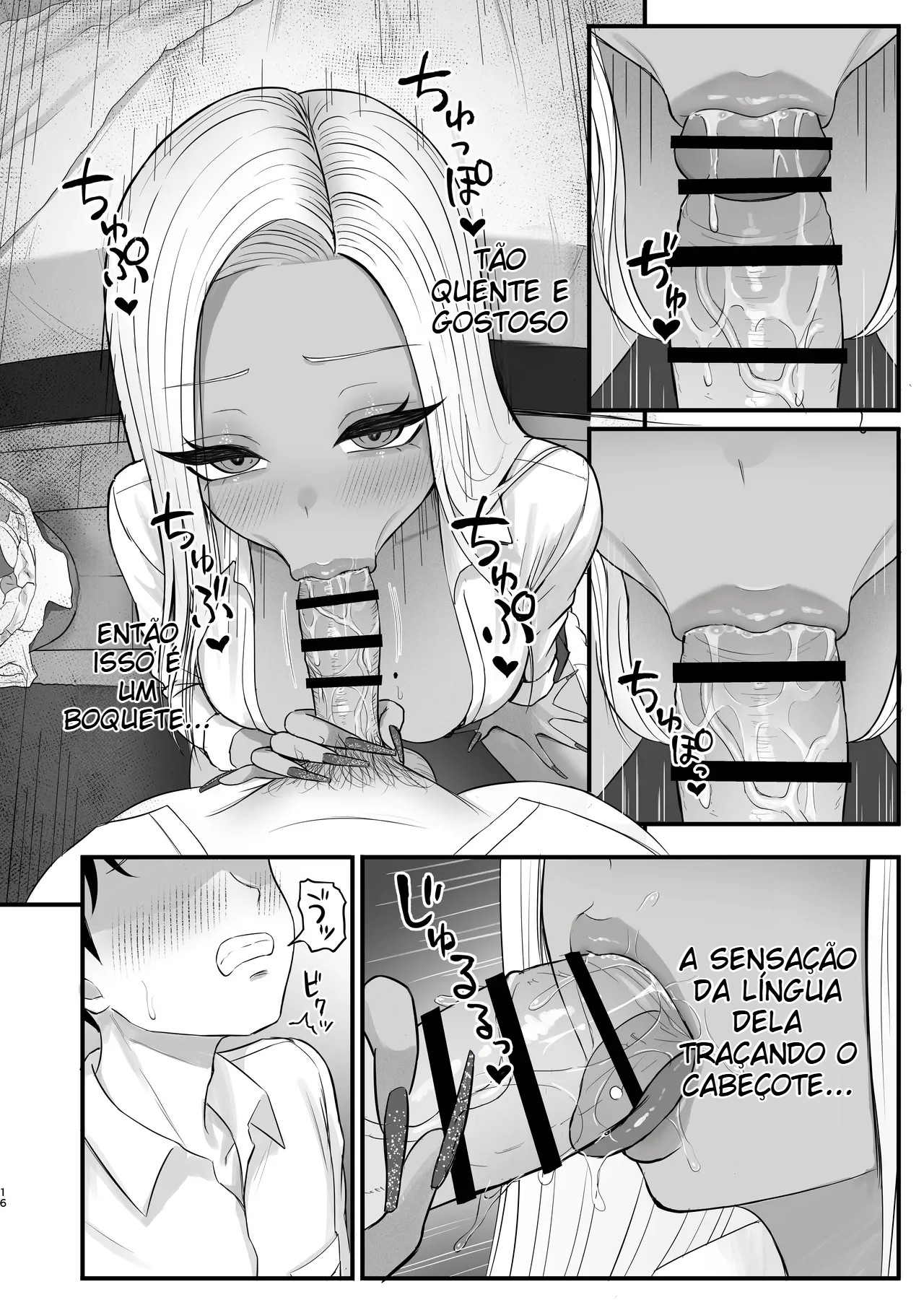 Minha Amiga Gyaru Que No Fundo Cede Fácil à Insistência - Página 13