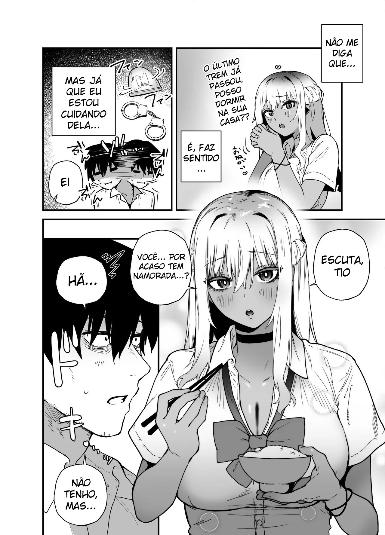 Retribuição da Gyaru: O Trabalhador Que Salvou Uma Gyaru Peituda de Um Rebelde E Acabou Tendo Um Romance Puro Com Ela - Página 13