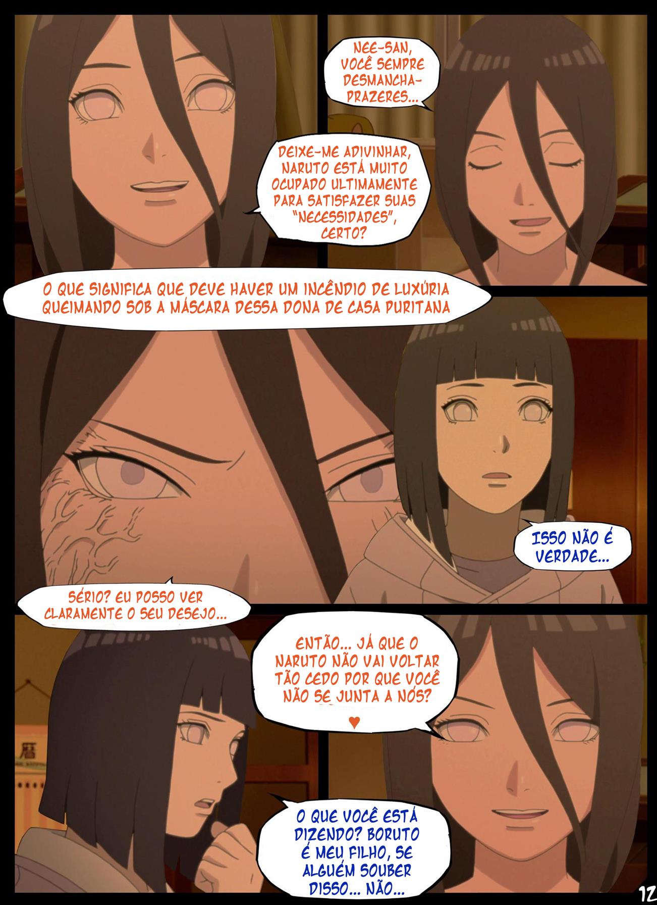 Festa sexual de ano novo dos Hyuga - Página 13