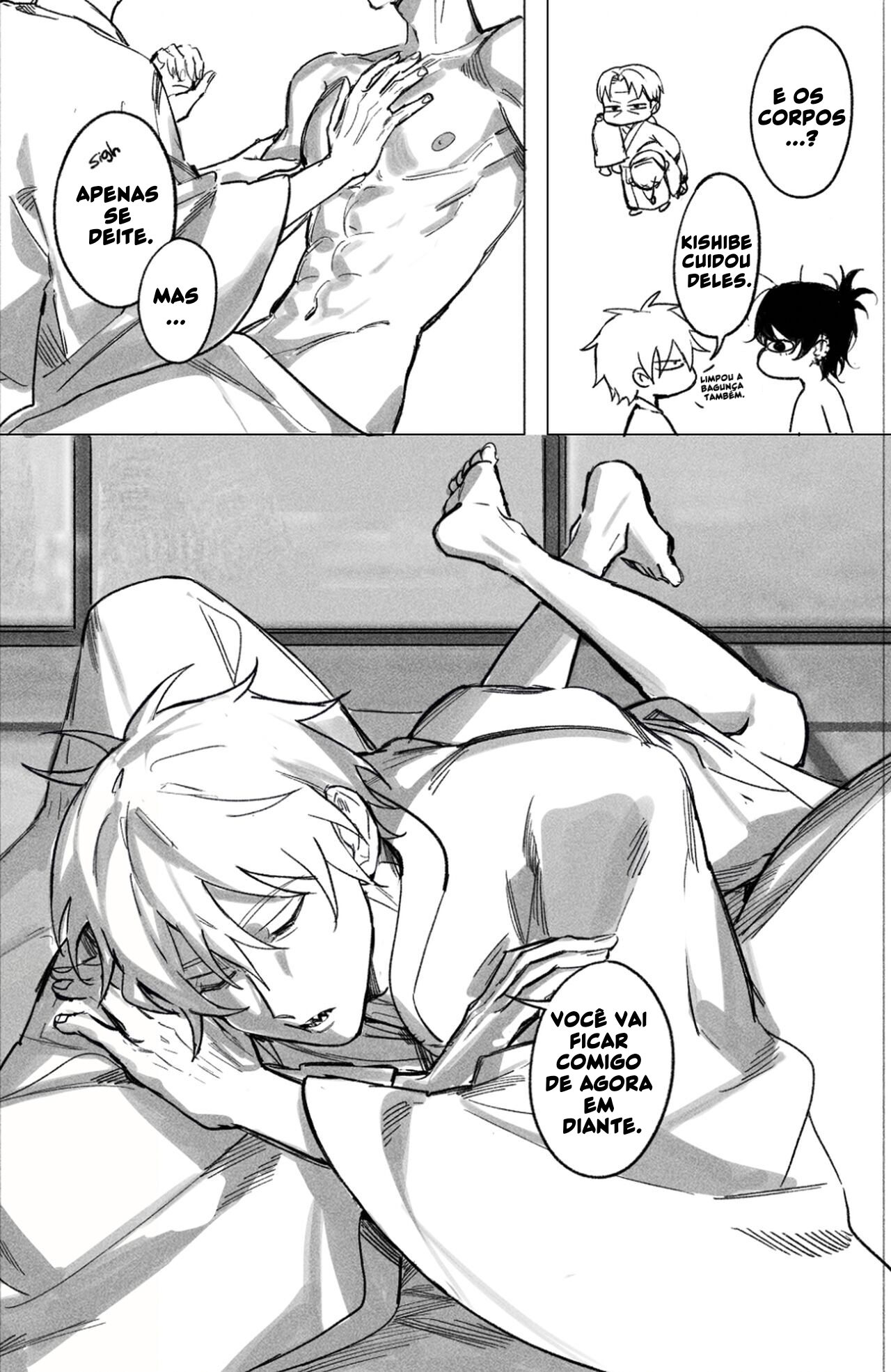 Chainsaw Man Hentai Gay: Hirofumi x Denji - Página 138