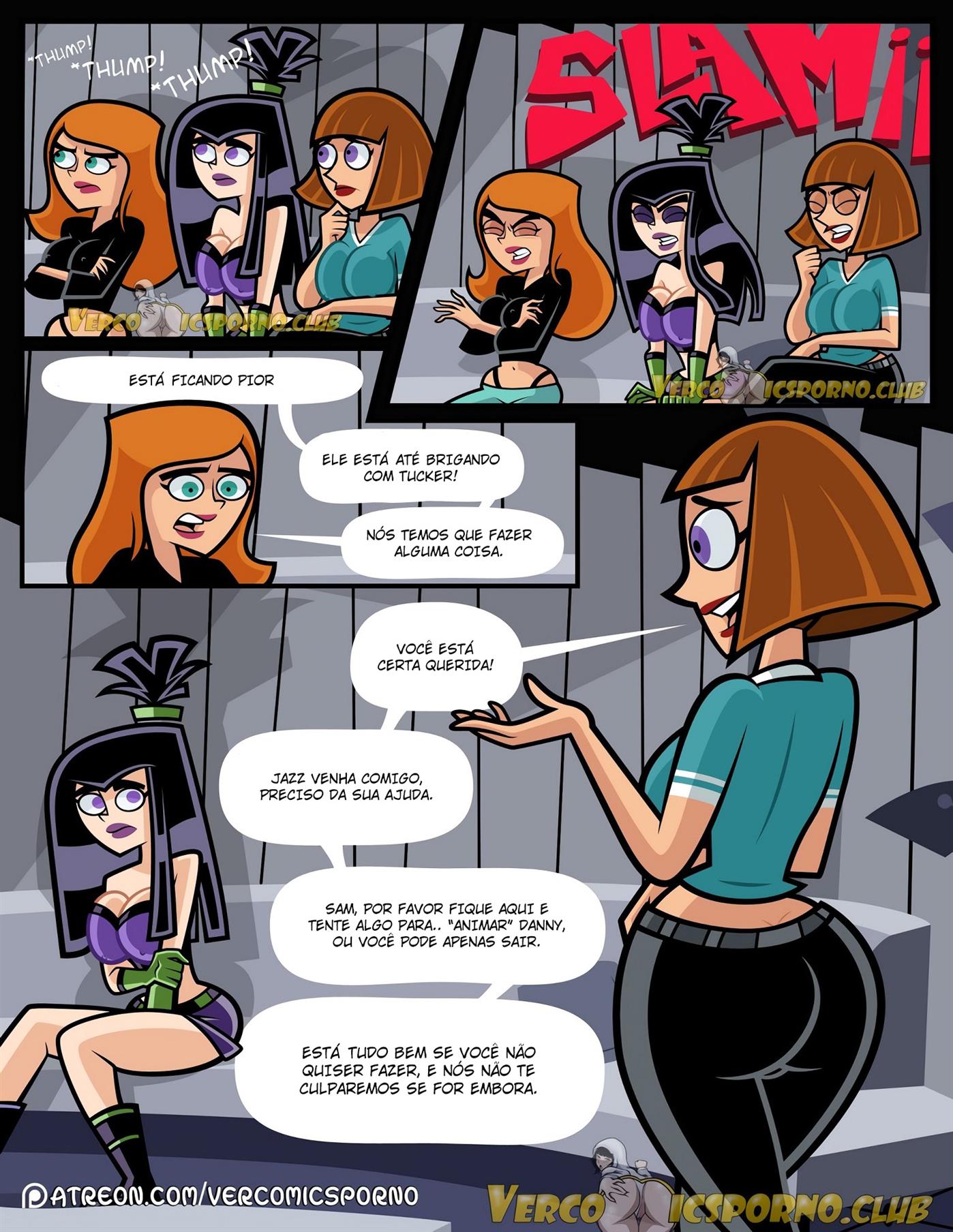 Danny Phantom Porno: Puberdade Fantasma Cap.01 - Página 14