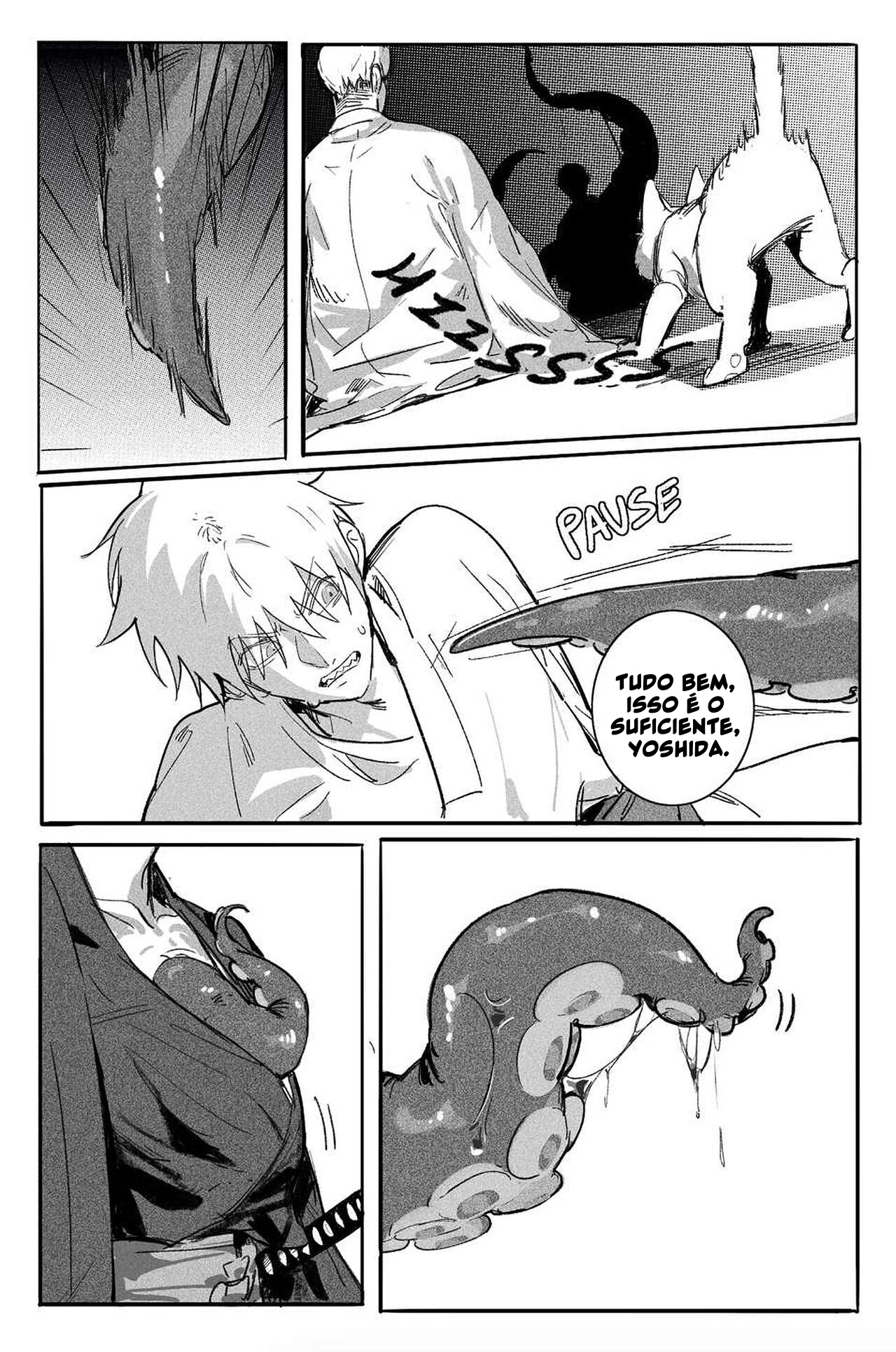 Chainsaw Man Hentai Gay: Hirofumi x Denji - Página 14
