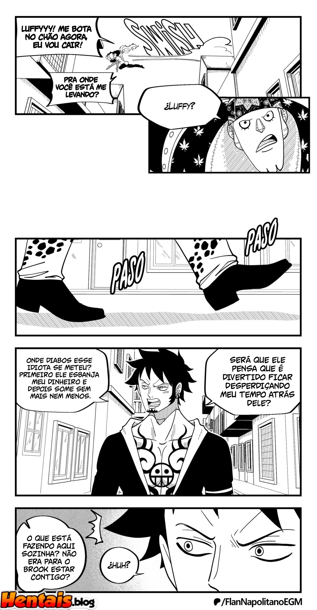 One Piece HQ Hentai: Flan Napolitan Cap.12 - Página 14