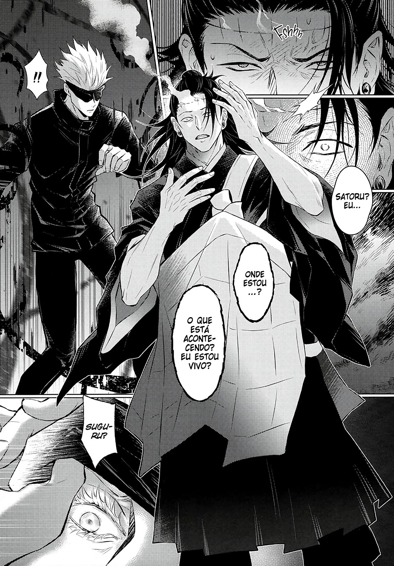 Jujutsu Kaisen Hentai: Gojo Satoru x Geto Soguru - Página 14