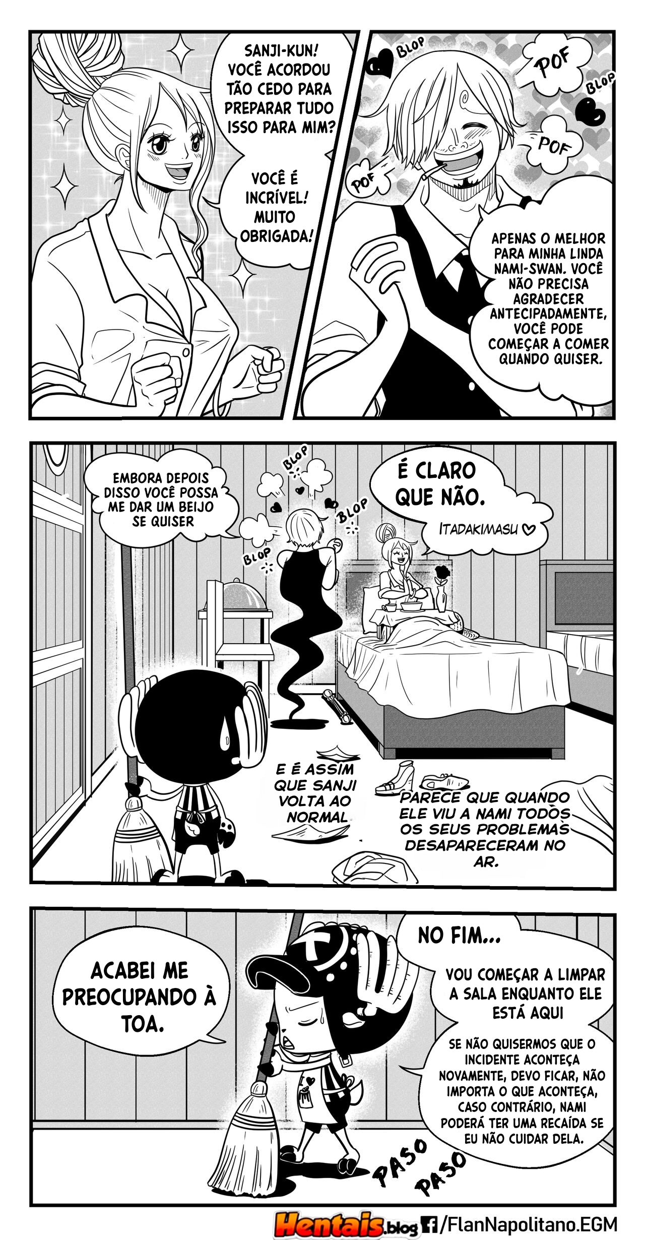 One Piece HQ Hentai: Flan Napolitan Cap.04 - Página 15