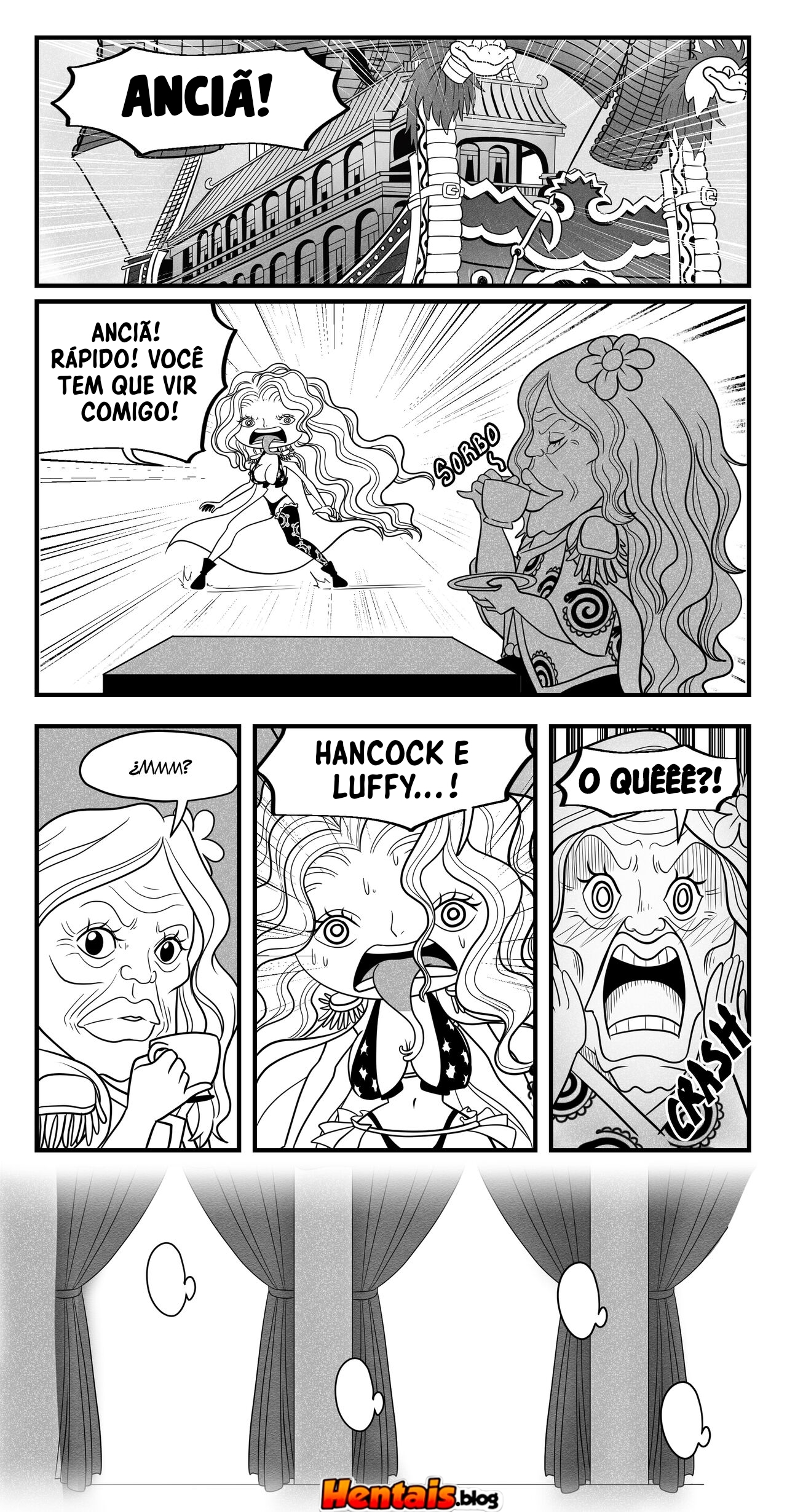 One Piece Porno: Especial Hancock x Luffy VL.02 - Página 15