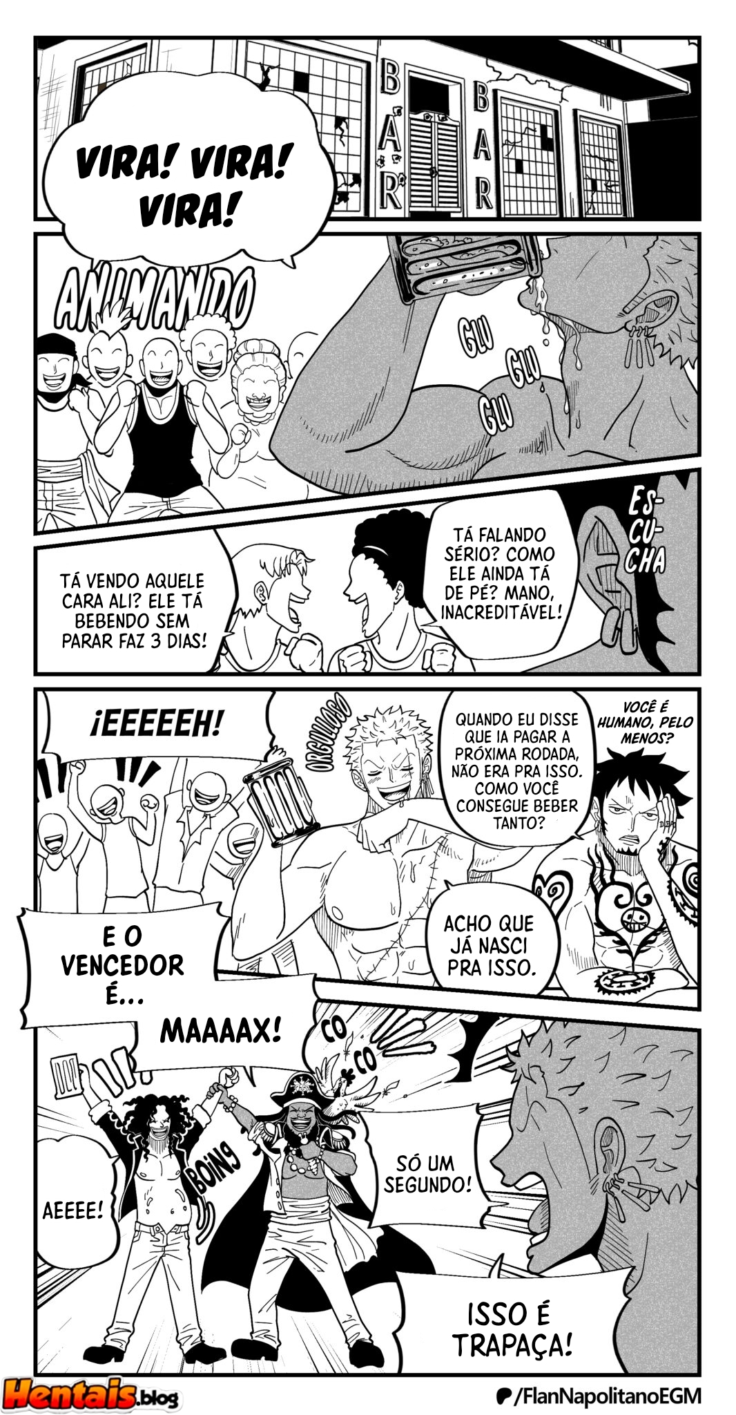 One Piece HQ Hentai: Flan Napolitan Cap.11 - Página 15