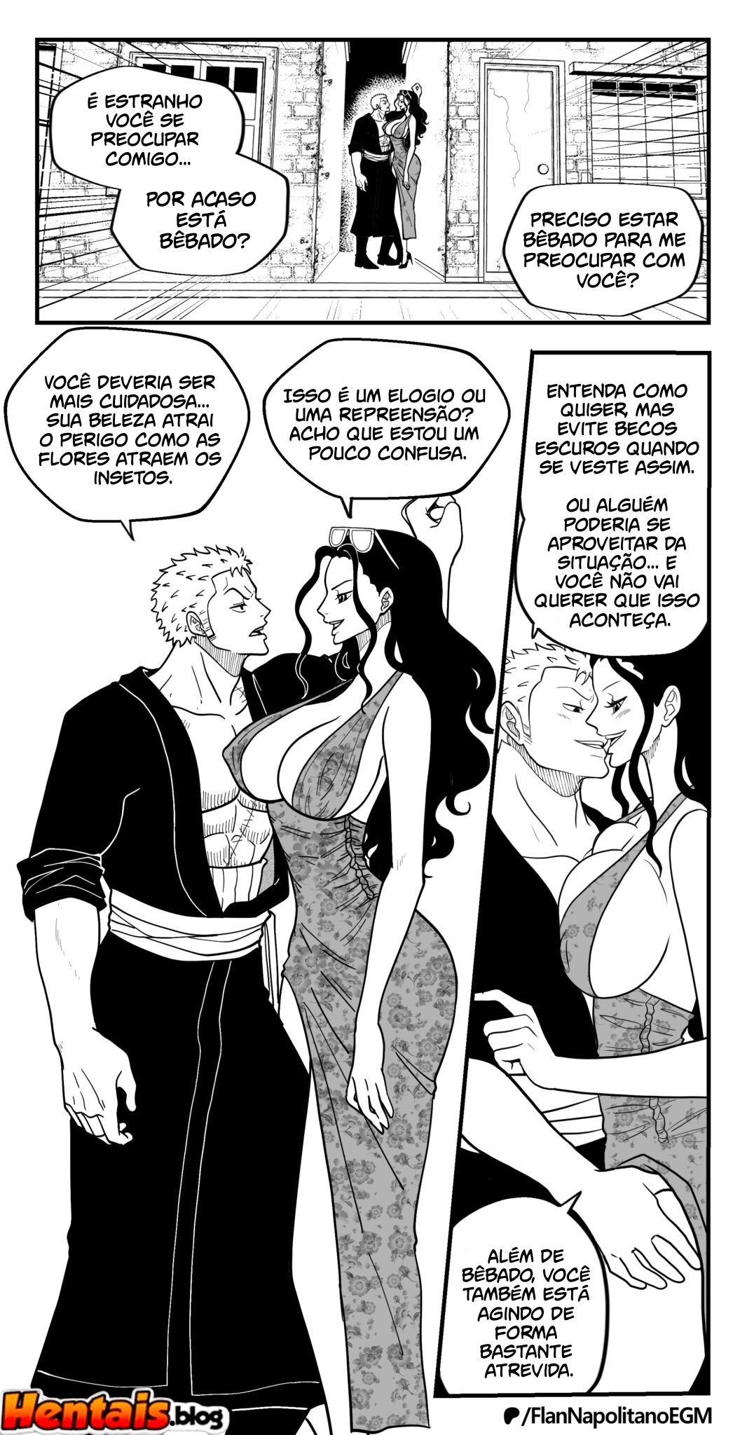 One Piece HQ Hentai: Flan Napolitan Cap.12 - Página 15