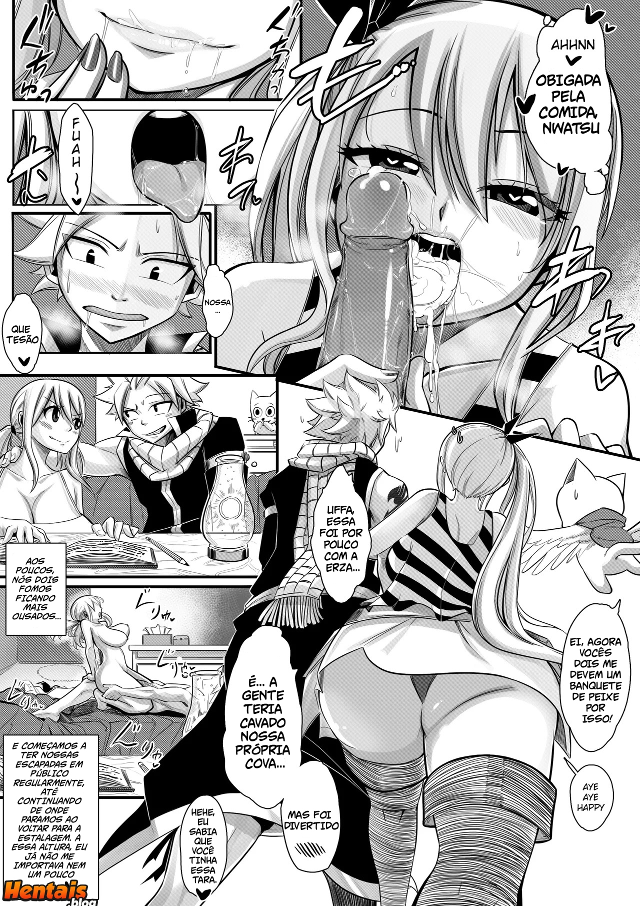 Fairy Tail Hentai: Calor de fada Cap.02 - Página 15