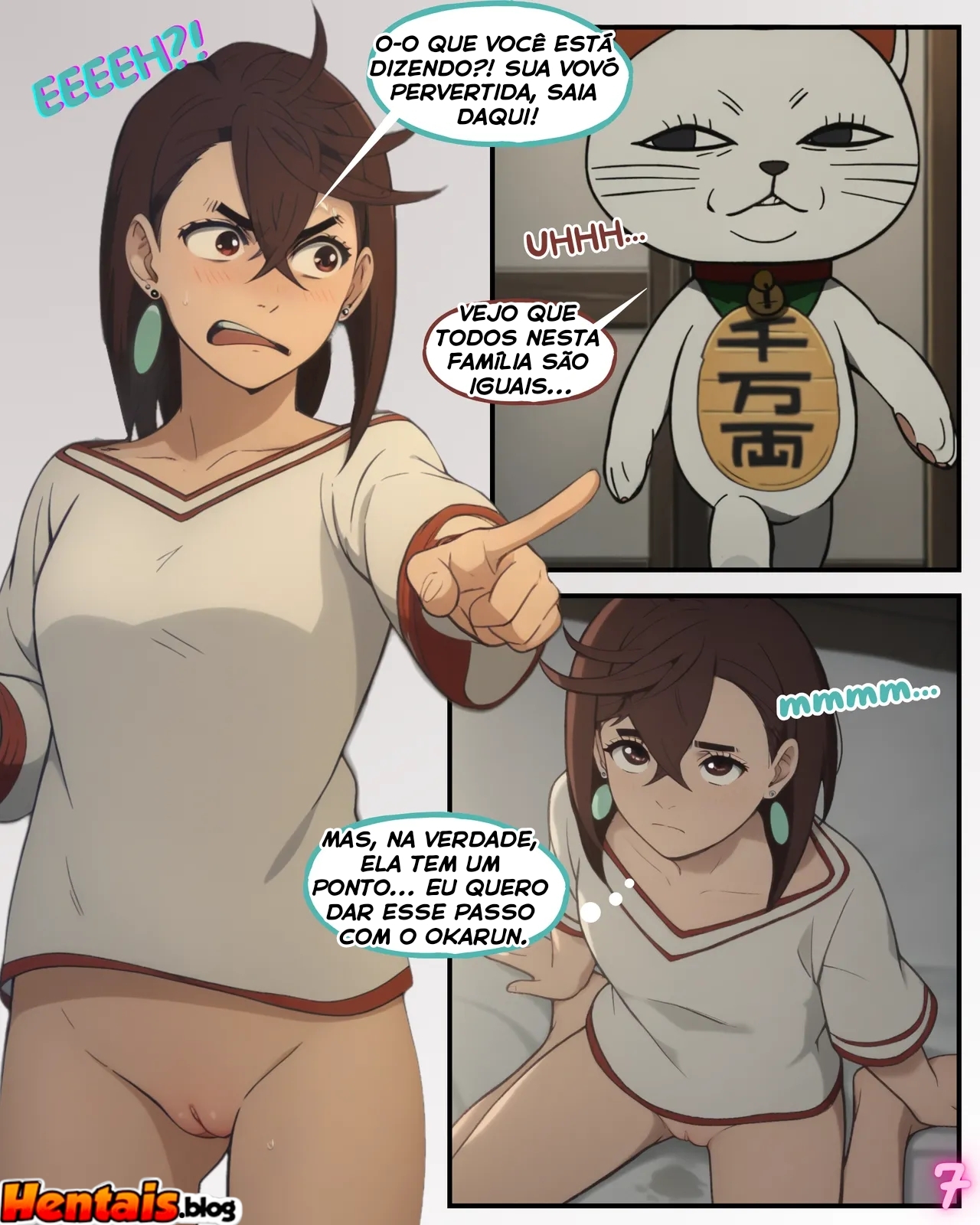 Dandadan Hentai: Pênis Recuperado - Página 15