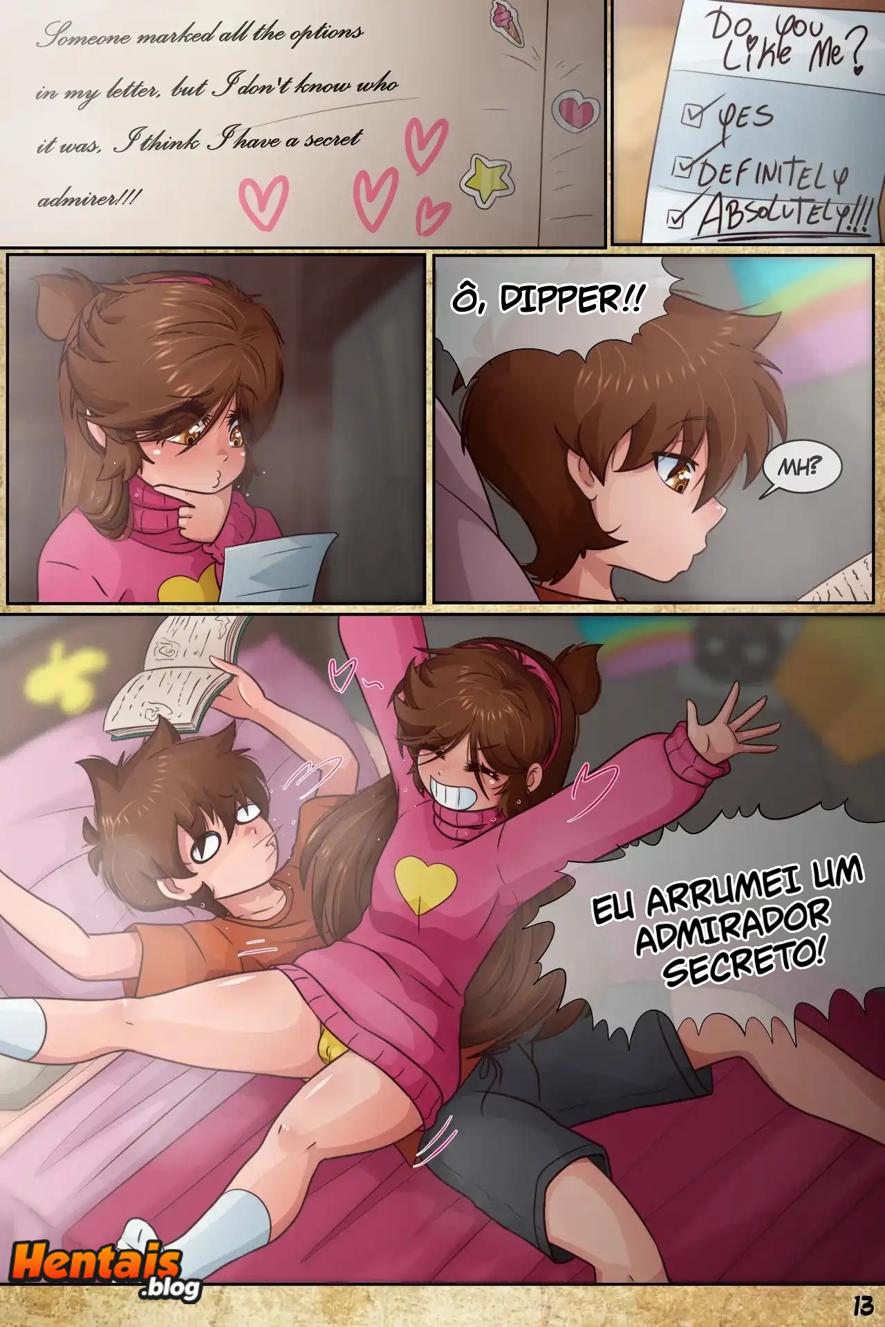 Gravity Falls Hentai: Gravity Fake Cap.03 - Página 15
