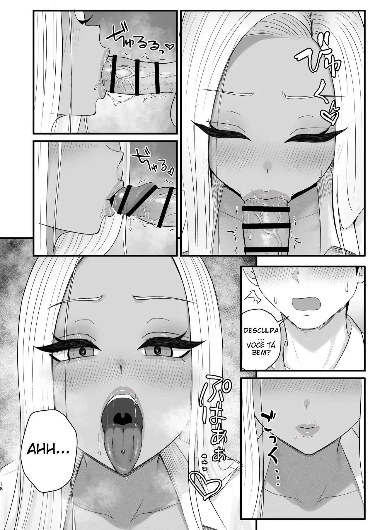 Minha Amiga Gyaru Que No Fundo Cede Fácil à Insistência - Página 15