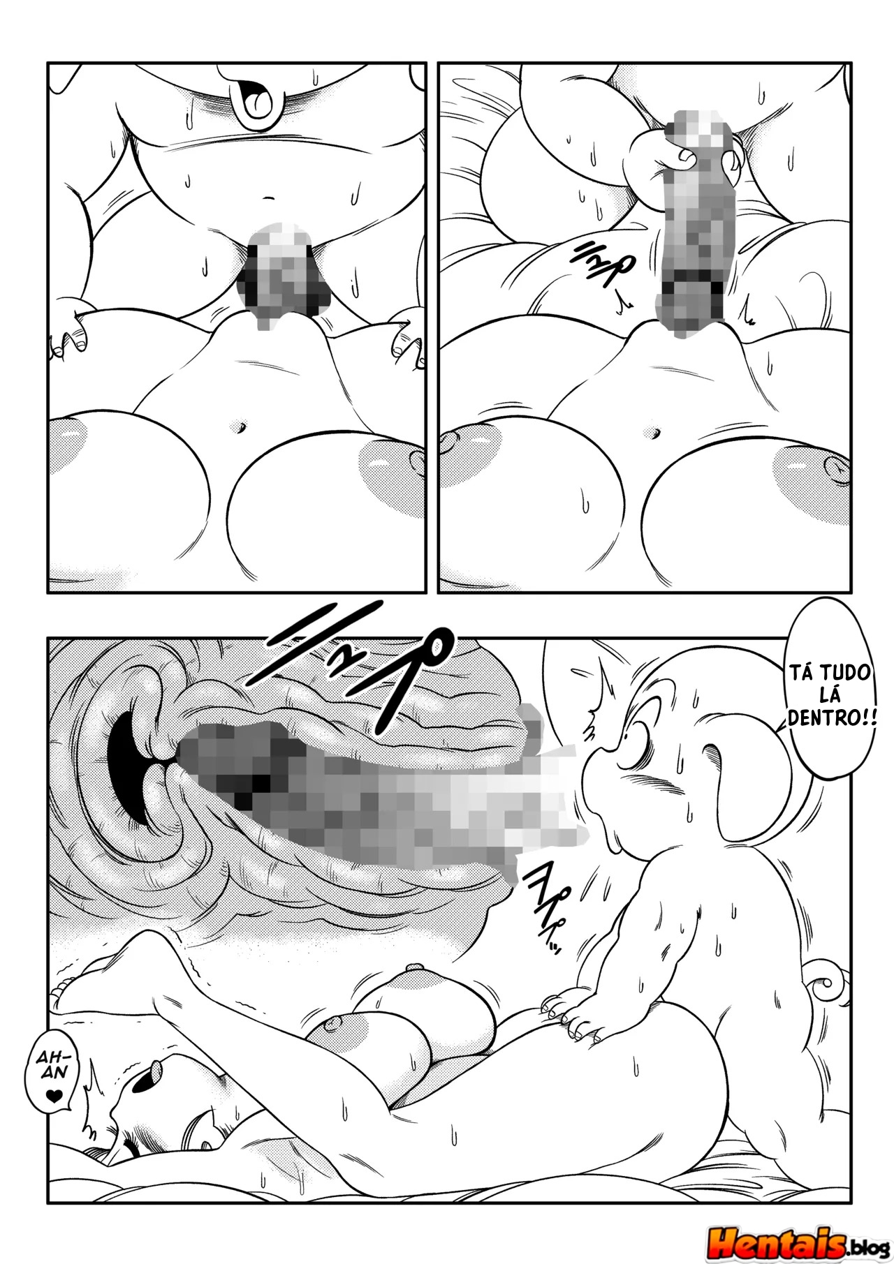 Dragon ball HQ Hentai: Bulma x Oolong - Página 16
