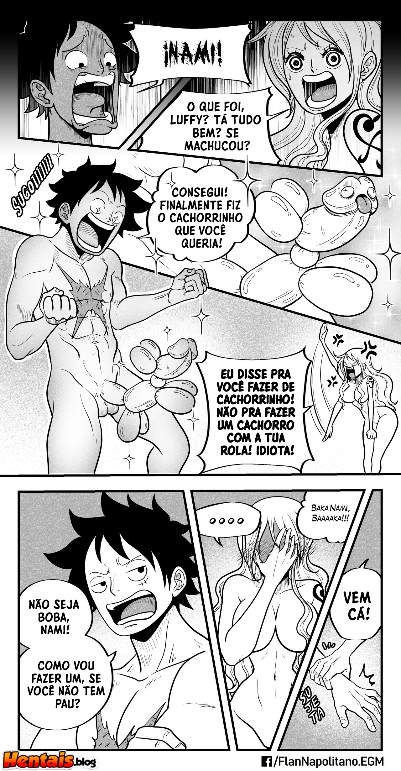 One Piece HQ Hentai: Flan Napolitan Cap.08 - Página 16