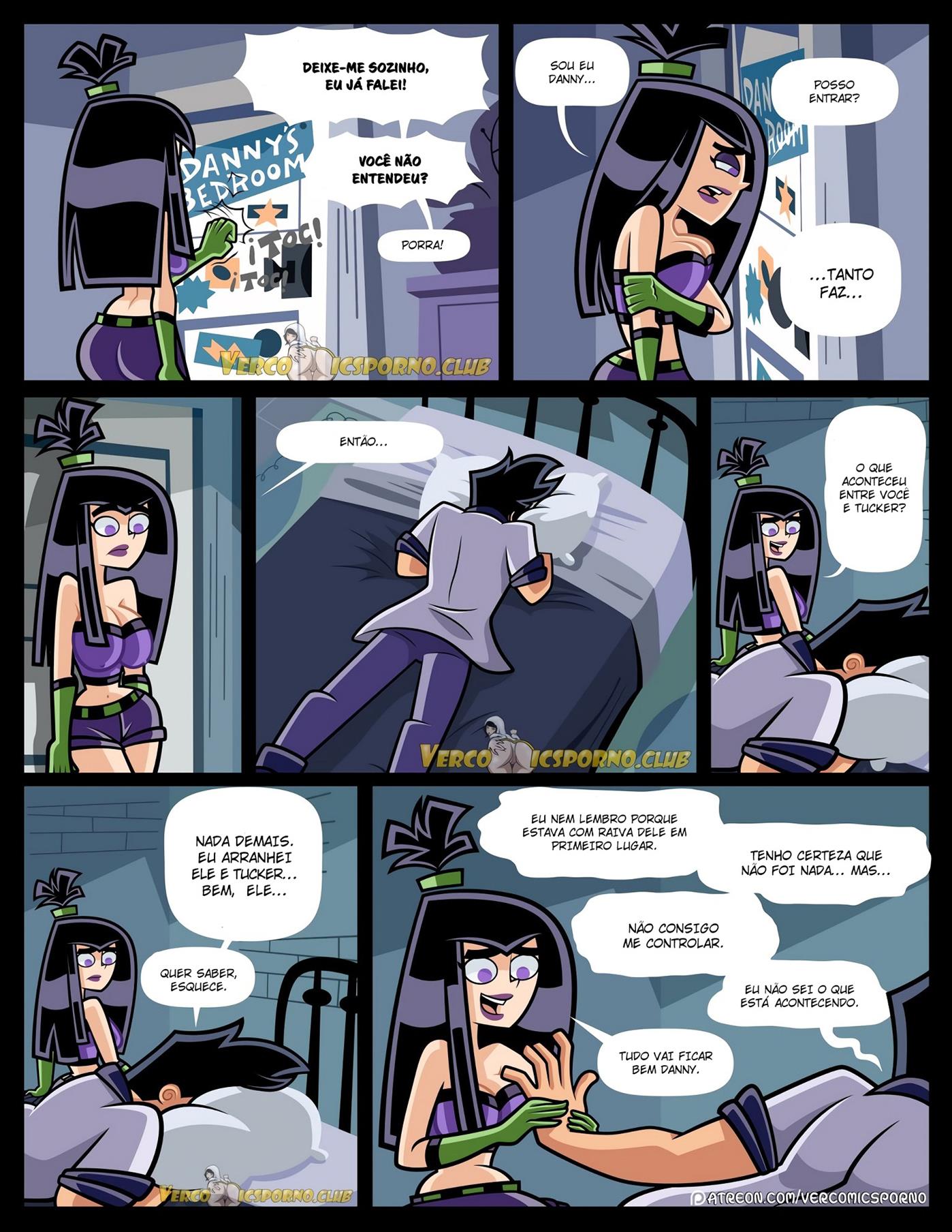 Danny Phantom Porno: Puberdade Fantasma Cap.01 - Página 16