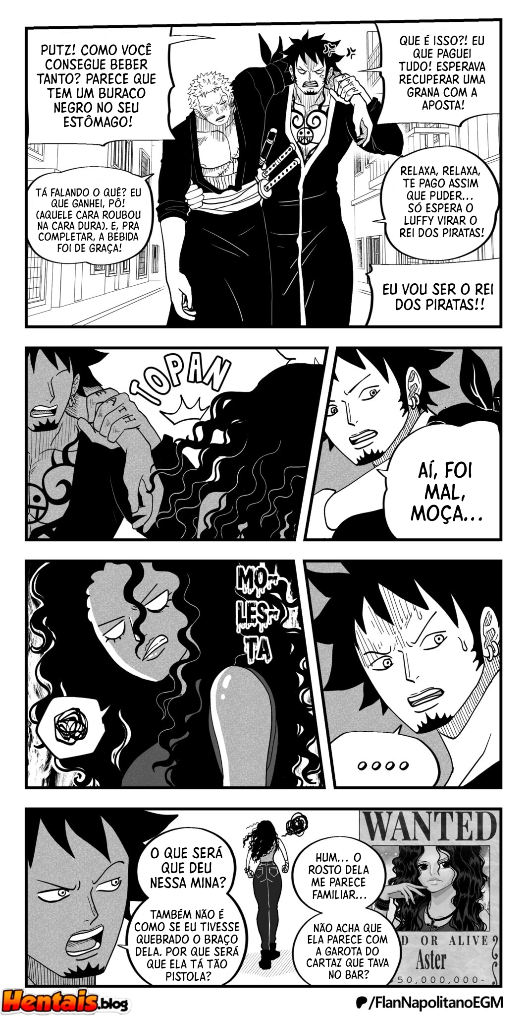 One Piece HQ Hentai: Flan Napolitan Cap.11 - Página 16