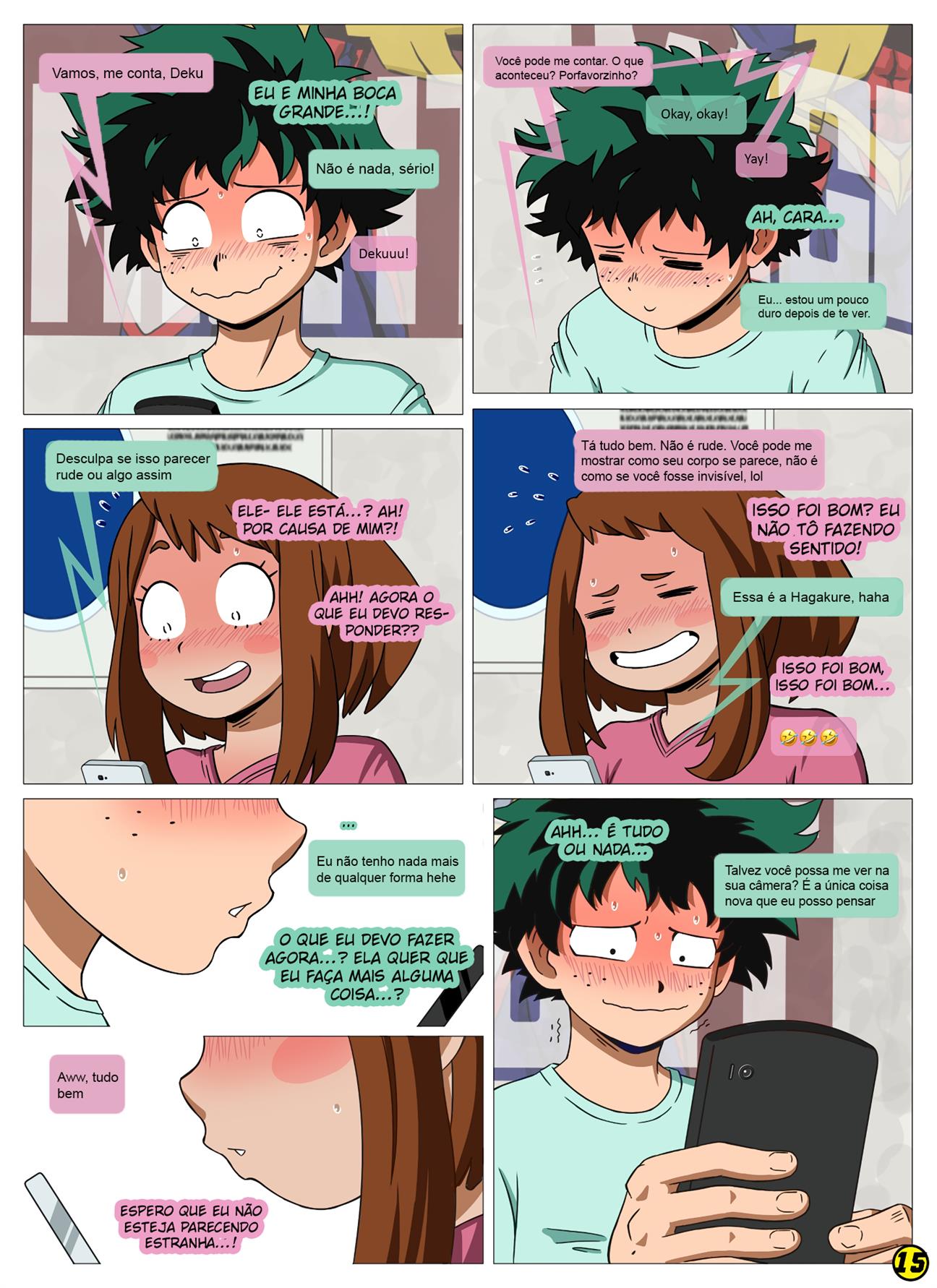 Websexo com Uraraka - Página 16