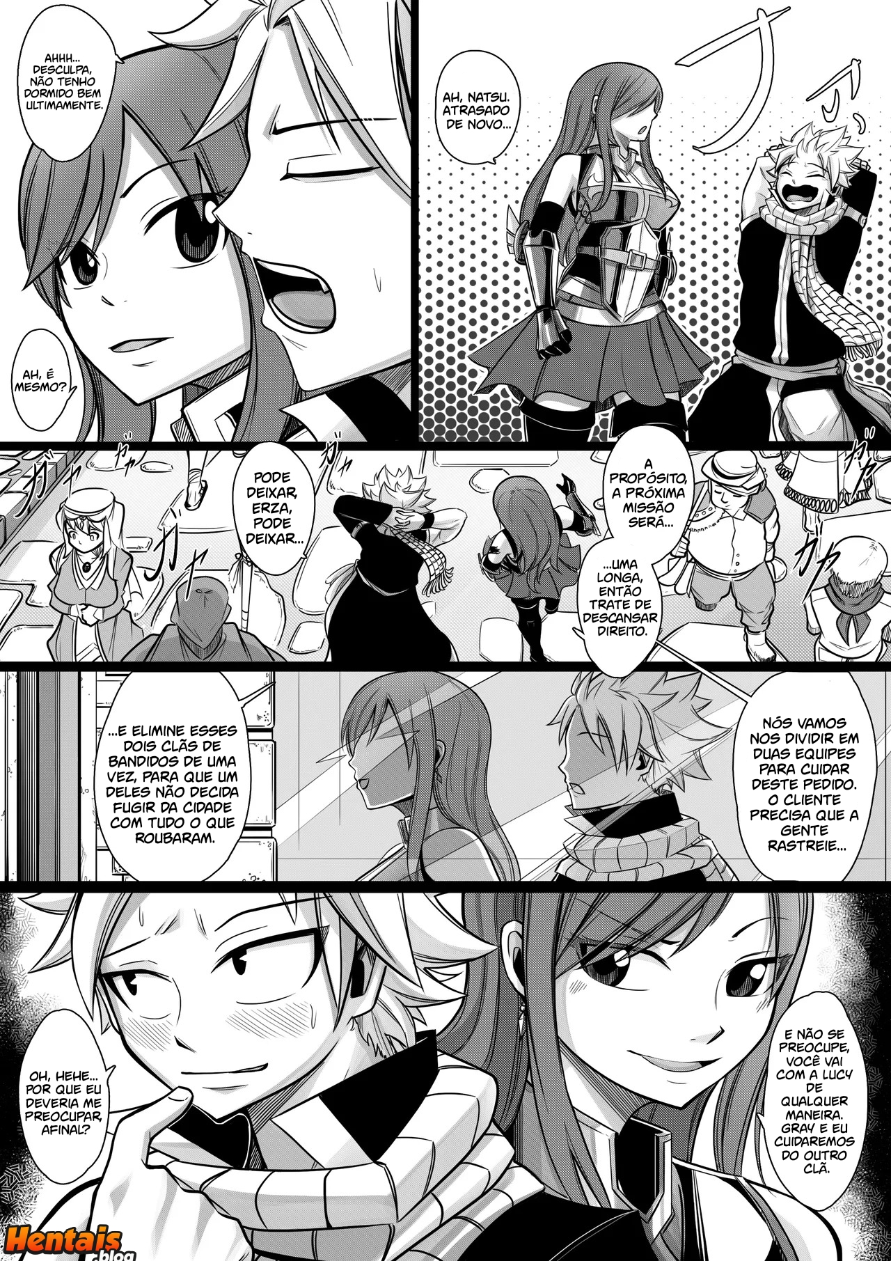 Fairy Tail Hentai: Calor de fada Cap.02 - Página 16