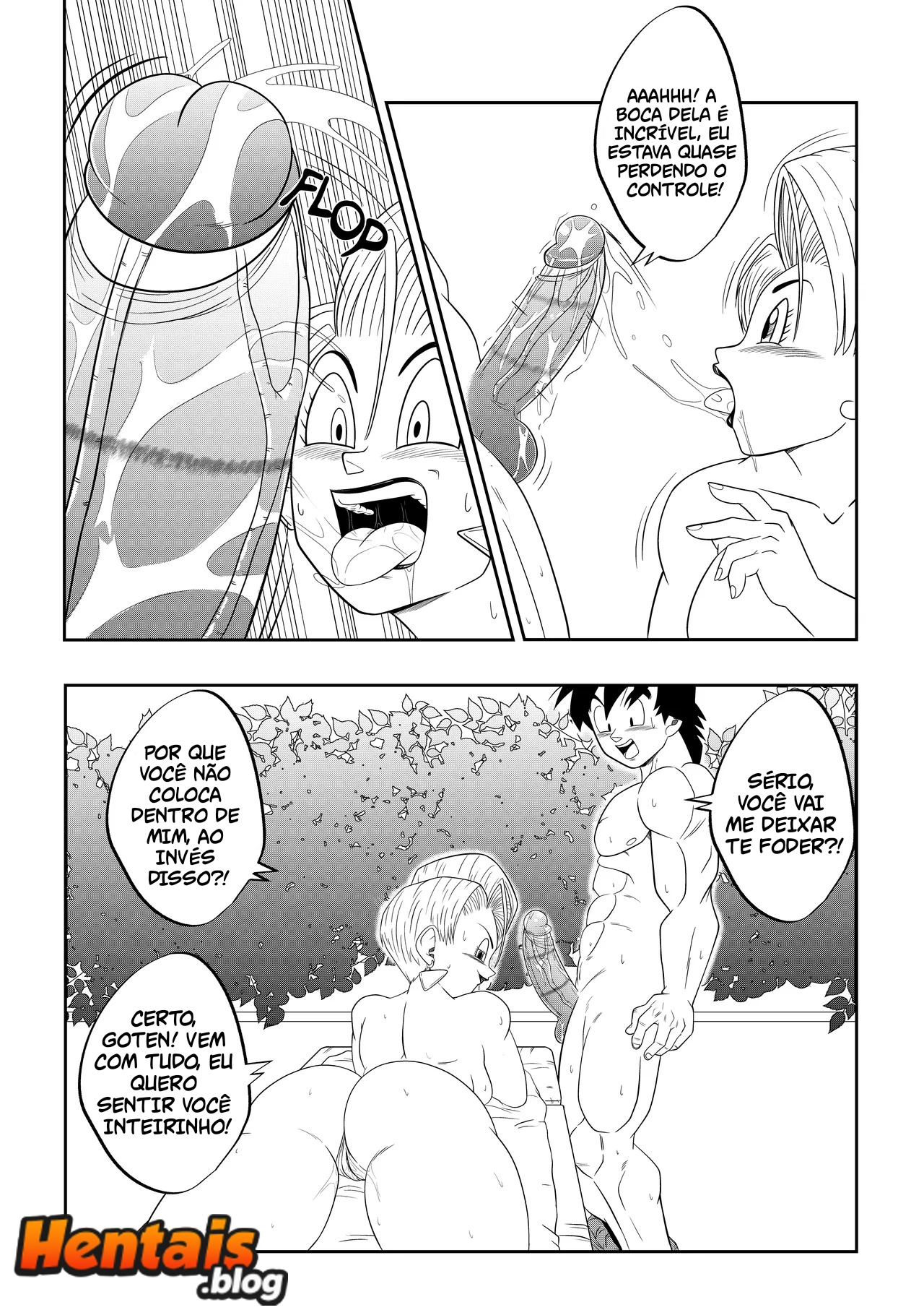 Dragon Ball Hentai: Fogo Oeste Capital Cap.01 - Página 16