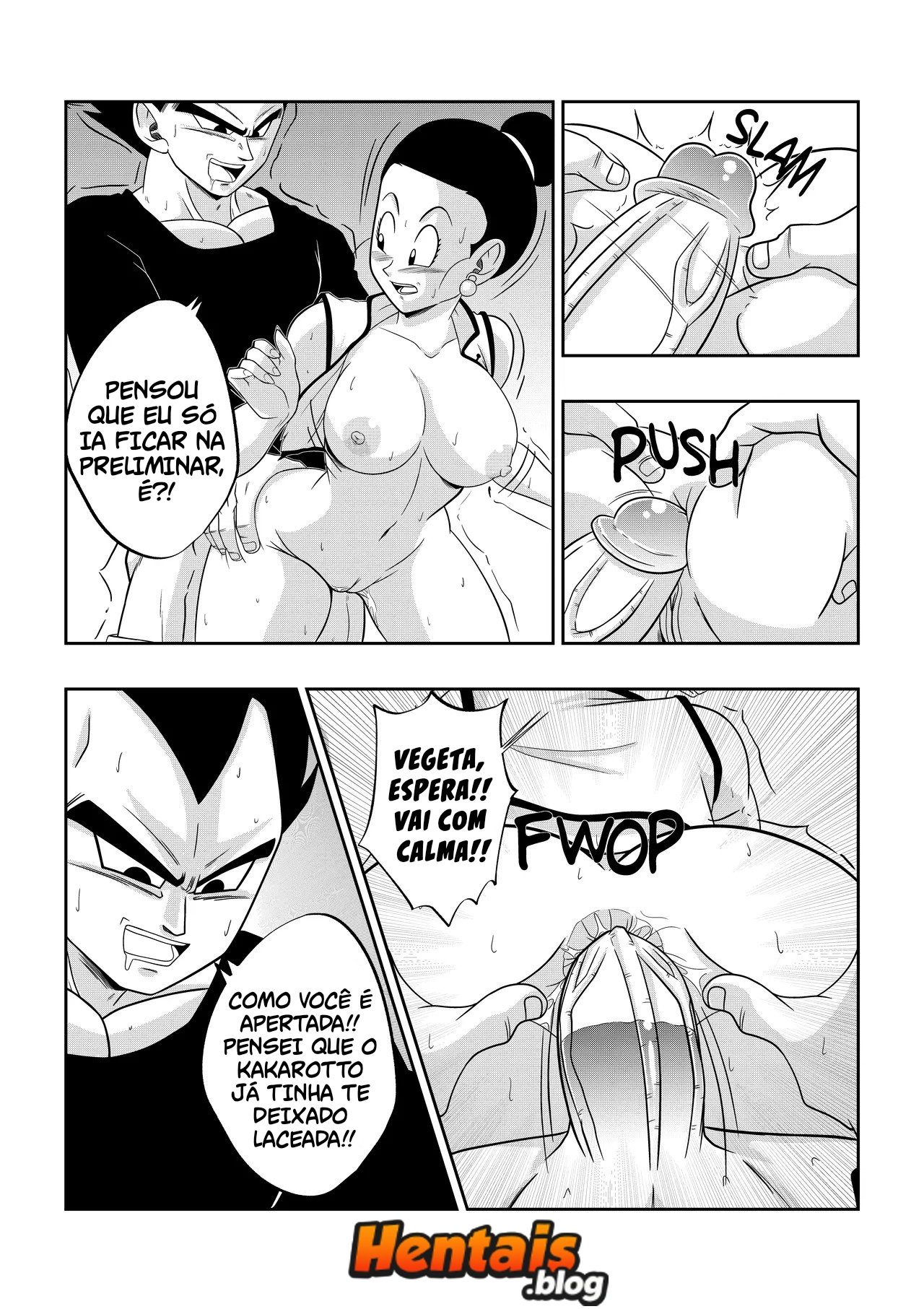 Dragon Ball Z Porno: Uma Visita Inesperada - Página 16