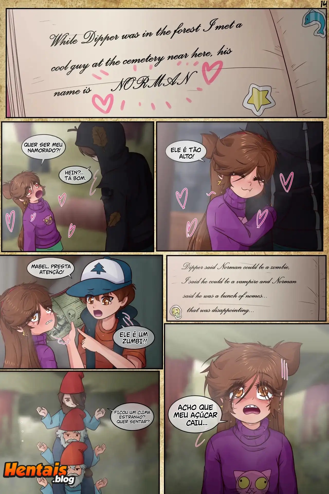 Gravity Falls Hentai: Gravity Fake Cap.03 - Página 16