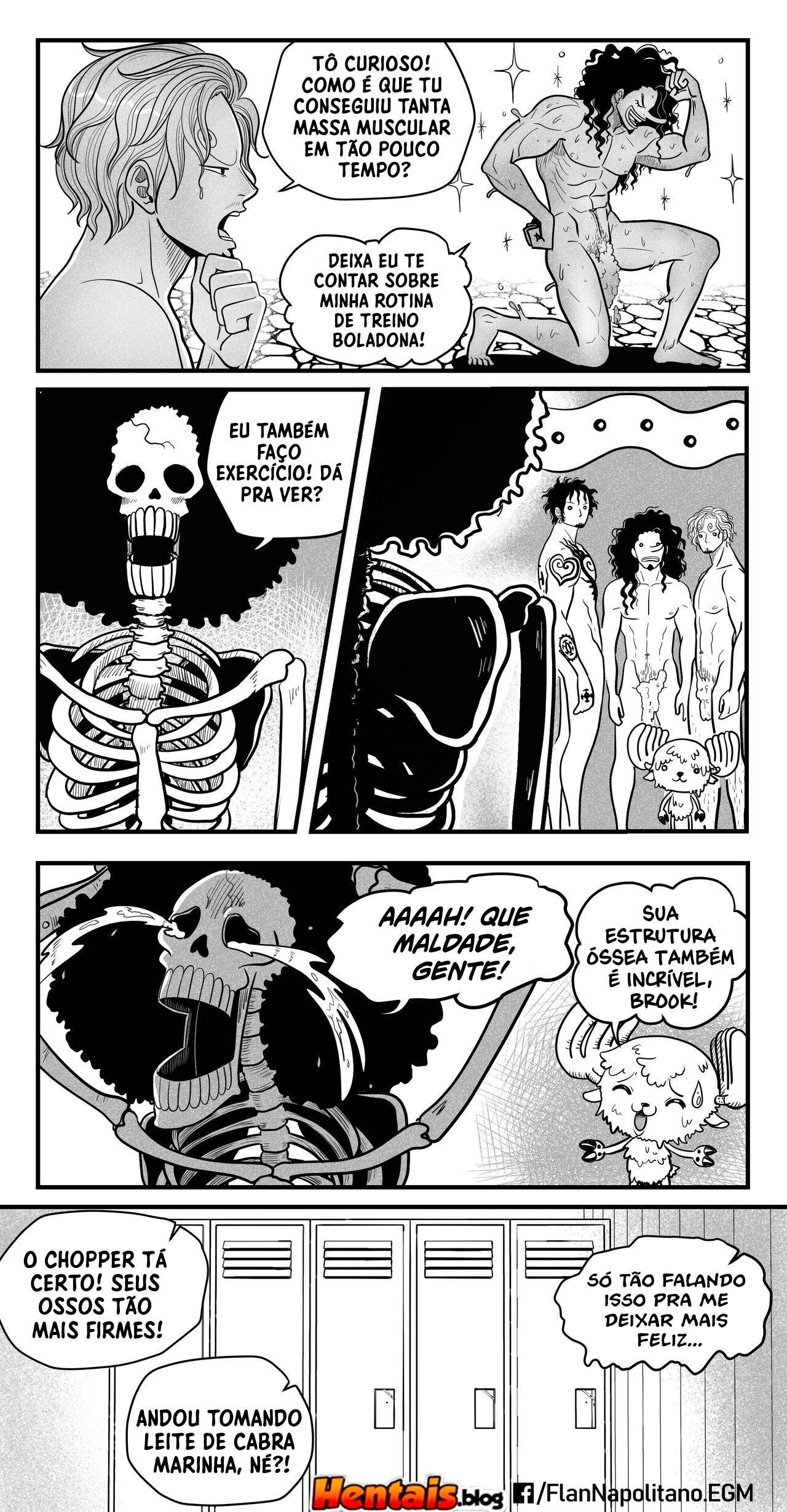 One Piece HQ Hentai: Flan Napolitan Cap.07 - Página 17